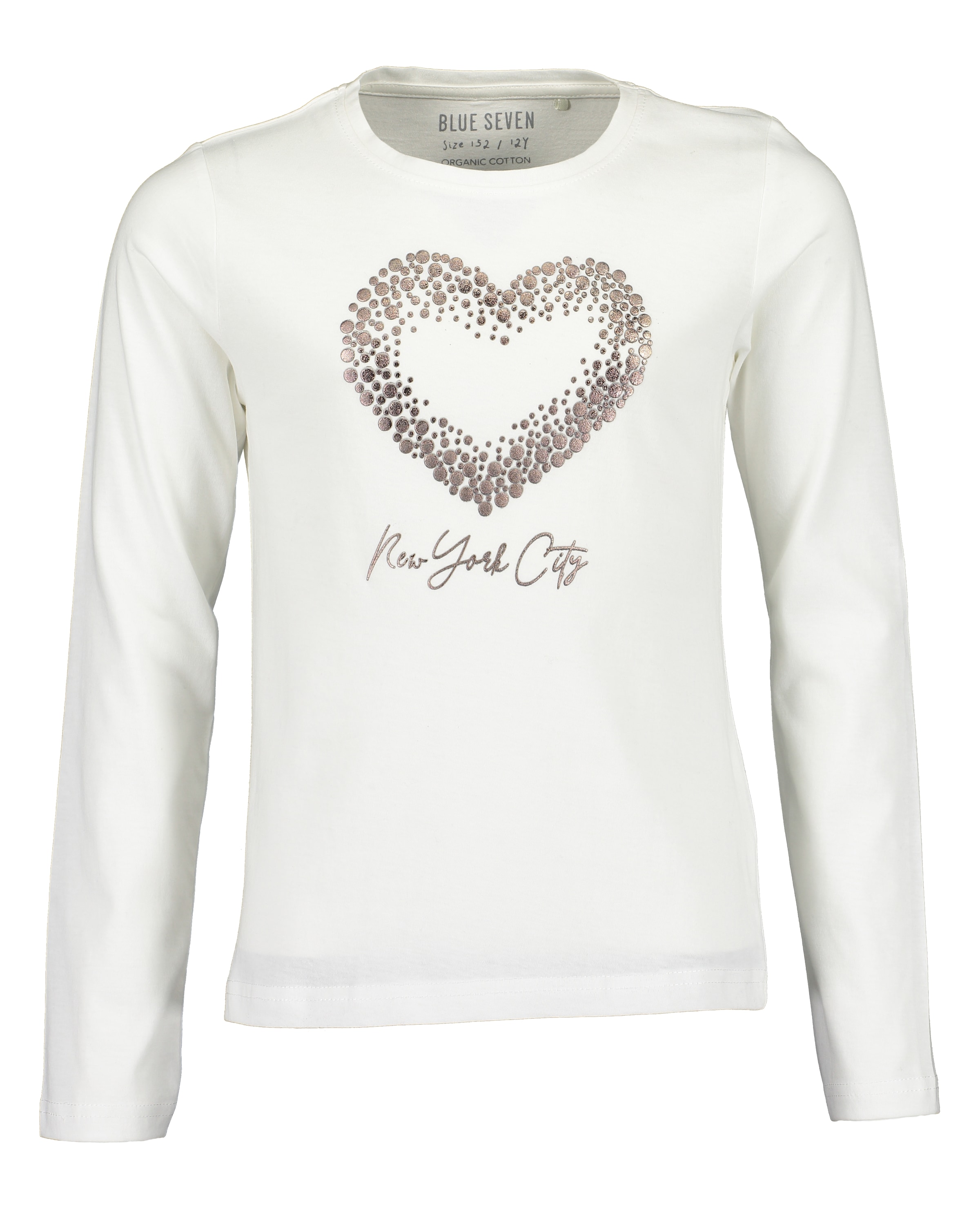 Blue Seven Langarmshirt, 2 Stk. mit coolen Folienprints  im NYC-Design
