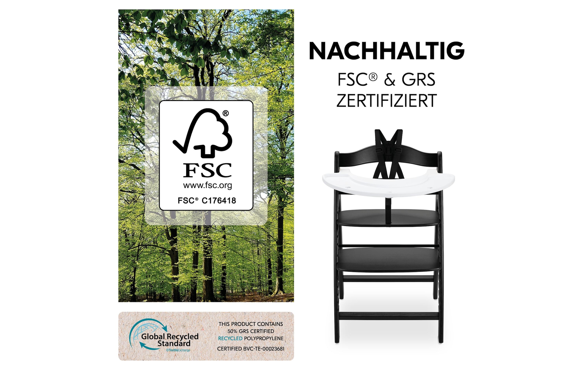 Hauck Chaise haute »Arketa N Play« ()