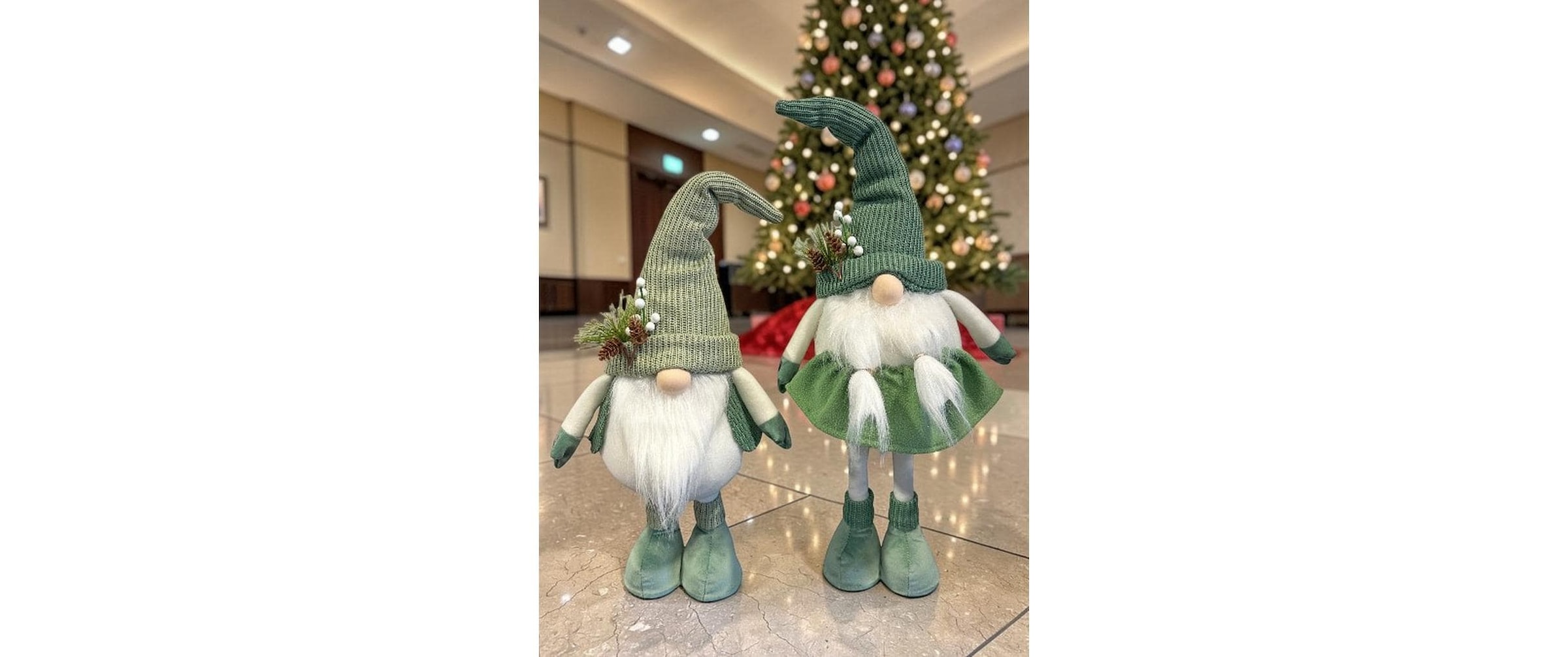 Dameco Lutin »Deko-Wichtel 17 x 19 x 50/60 cm, 2er Set«