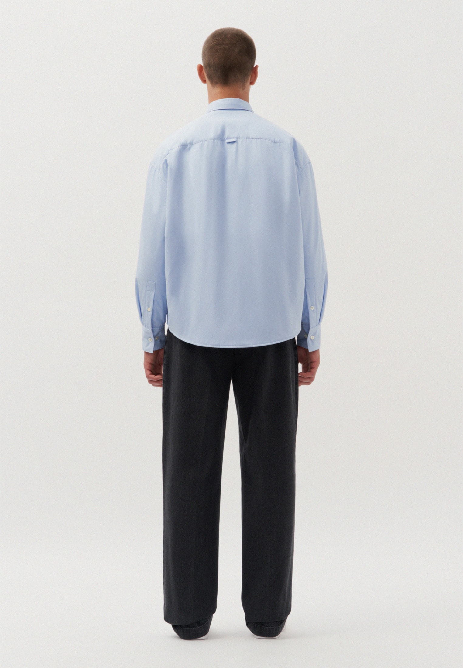 studio seidensticker Businesshemd »Studio« Oversized Langarm Kentkragen Uni