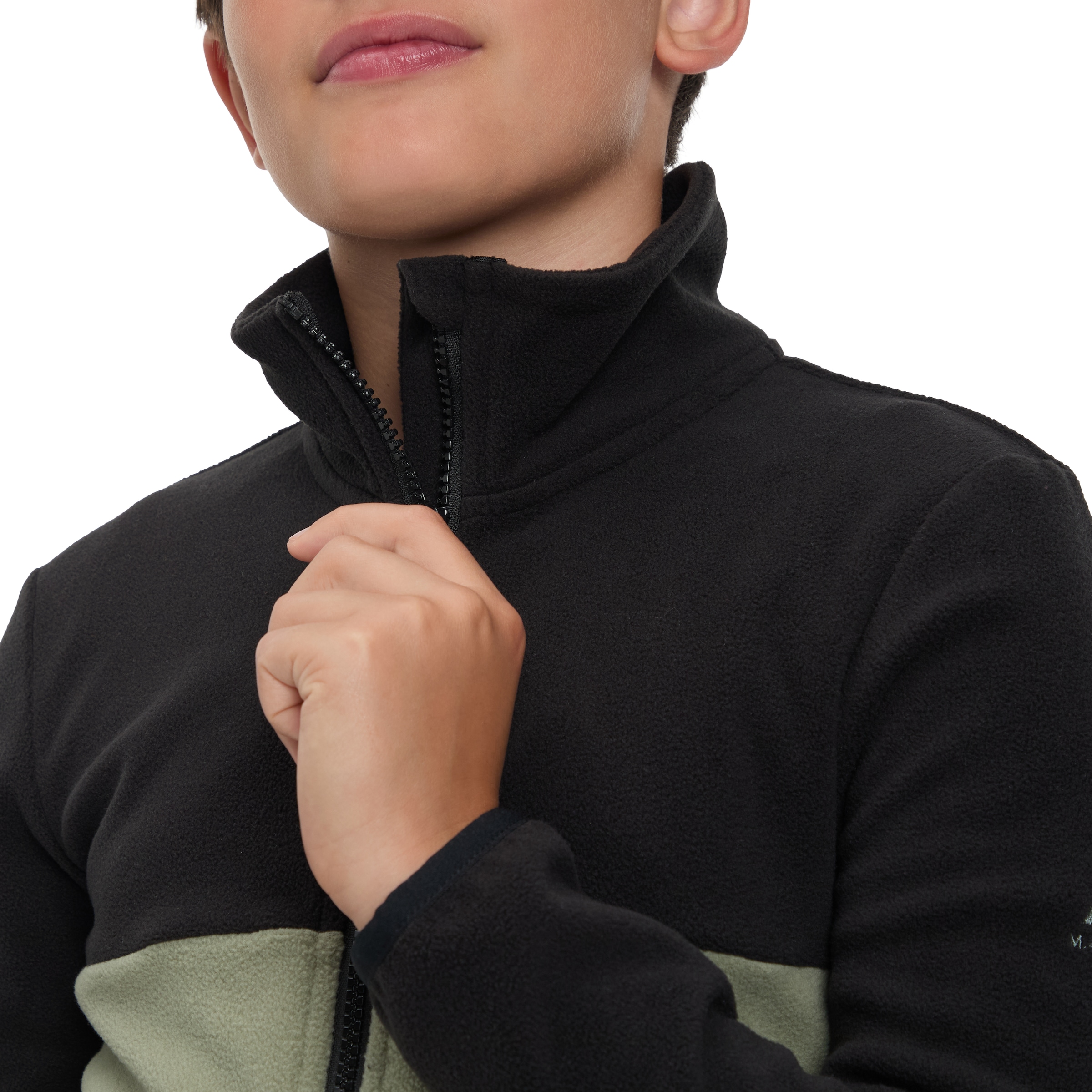 McKINLEY Veste polaire »JU.-UNTERJACKE AMARO FZ FL B« look colorblock, poches zippées
