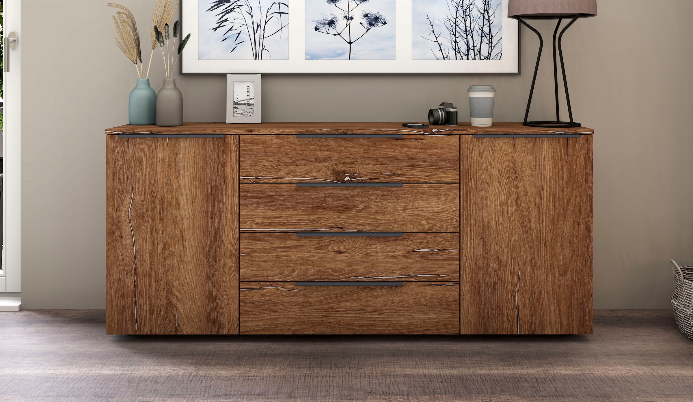 borchardt Möbel Sideboard »Tom« Breite 166 cm