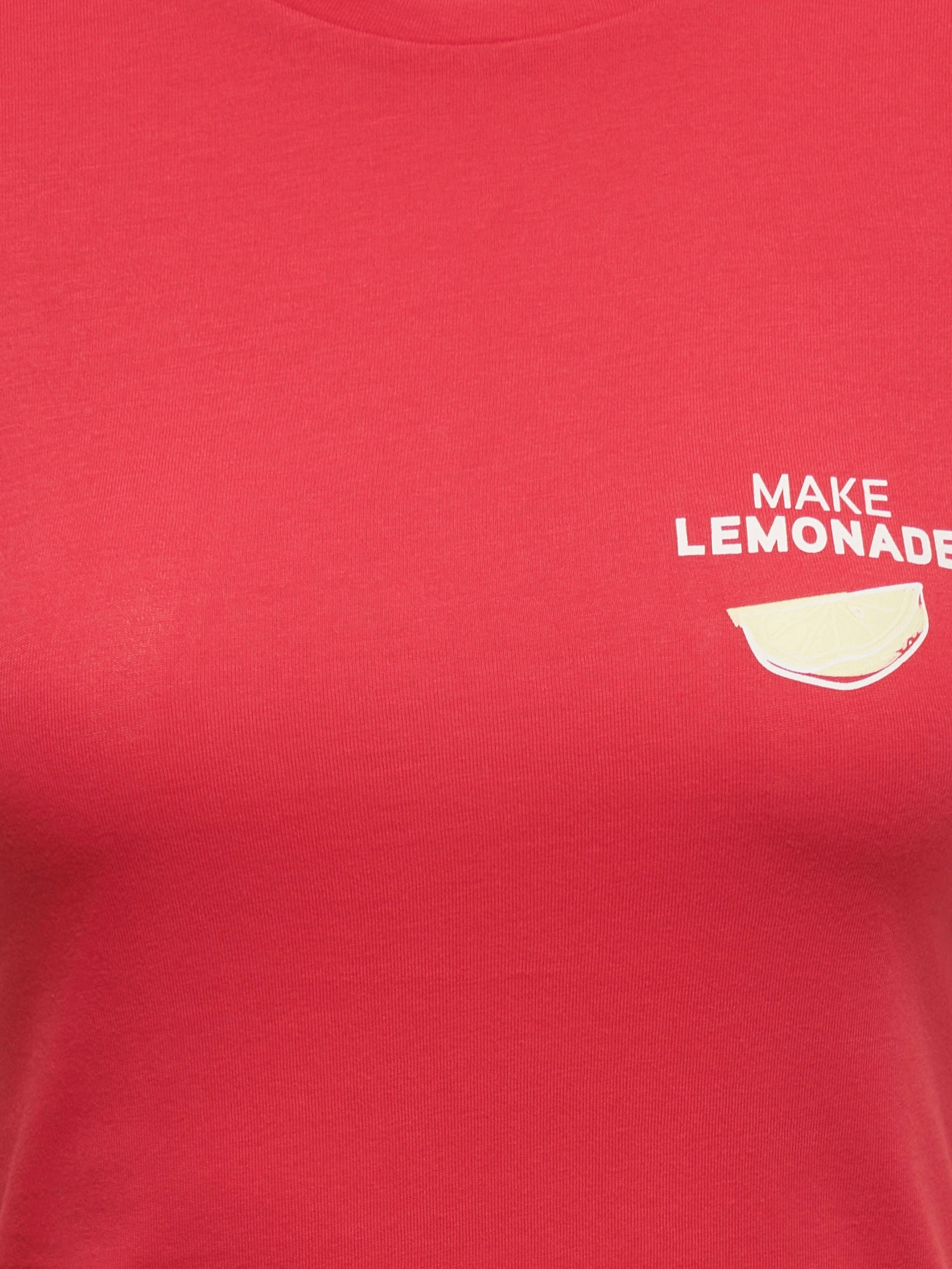 ONLY T-shirt »ONLVIVVI S/S TEE BOX JRS« Baumwolle, Rundhals