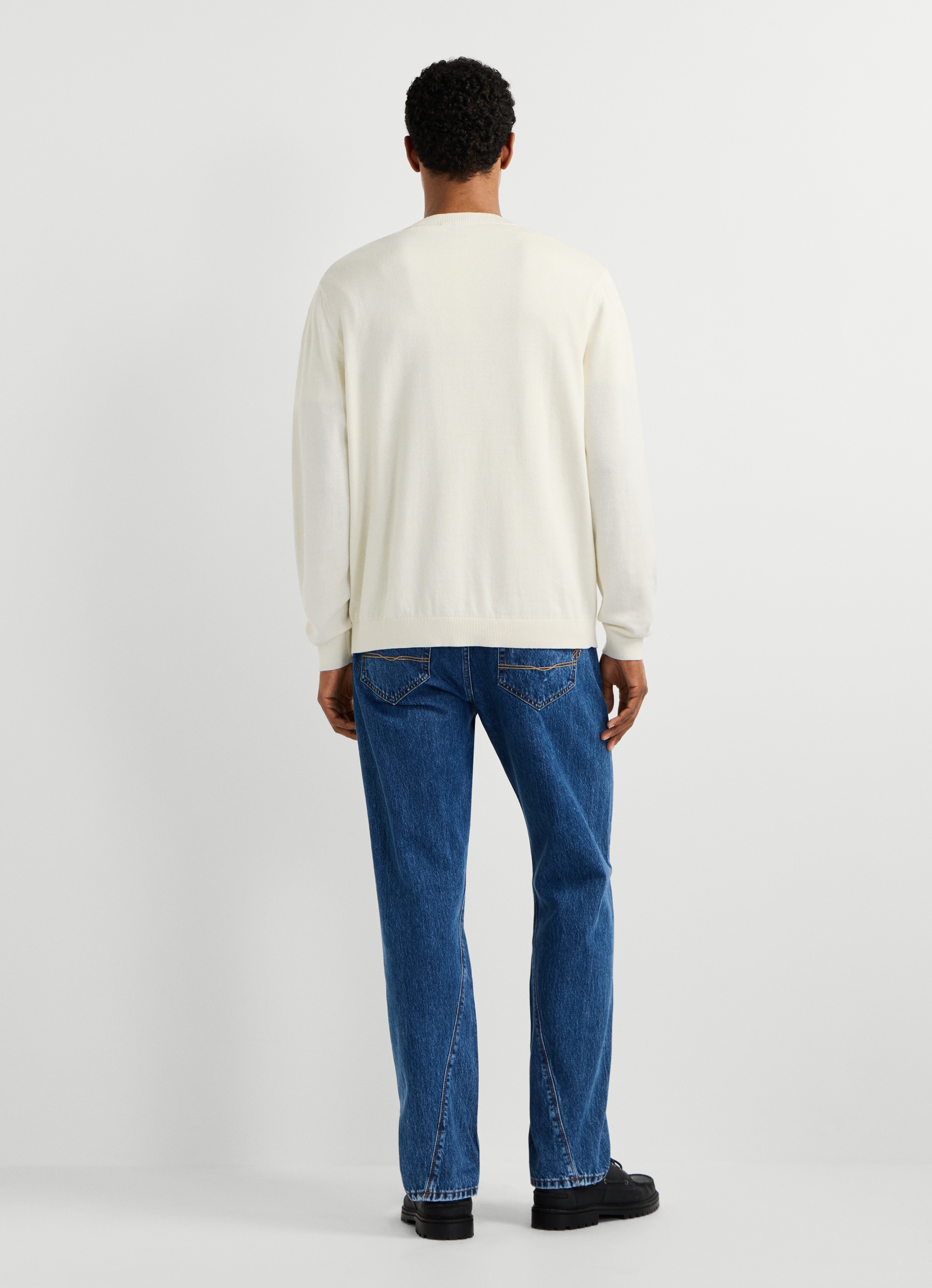 Pepe Jeans Pull à col rond »DANIELS« avec détails brodés, coton