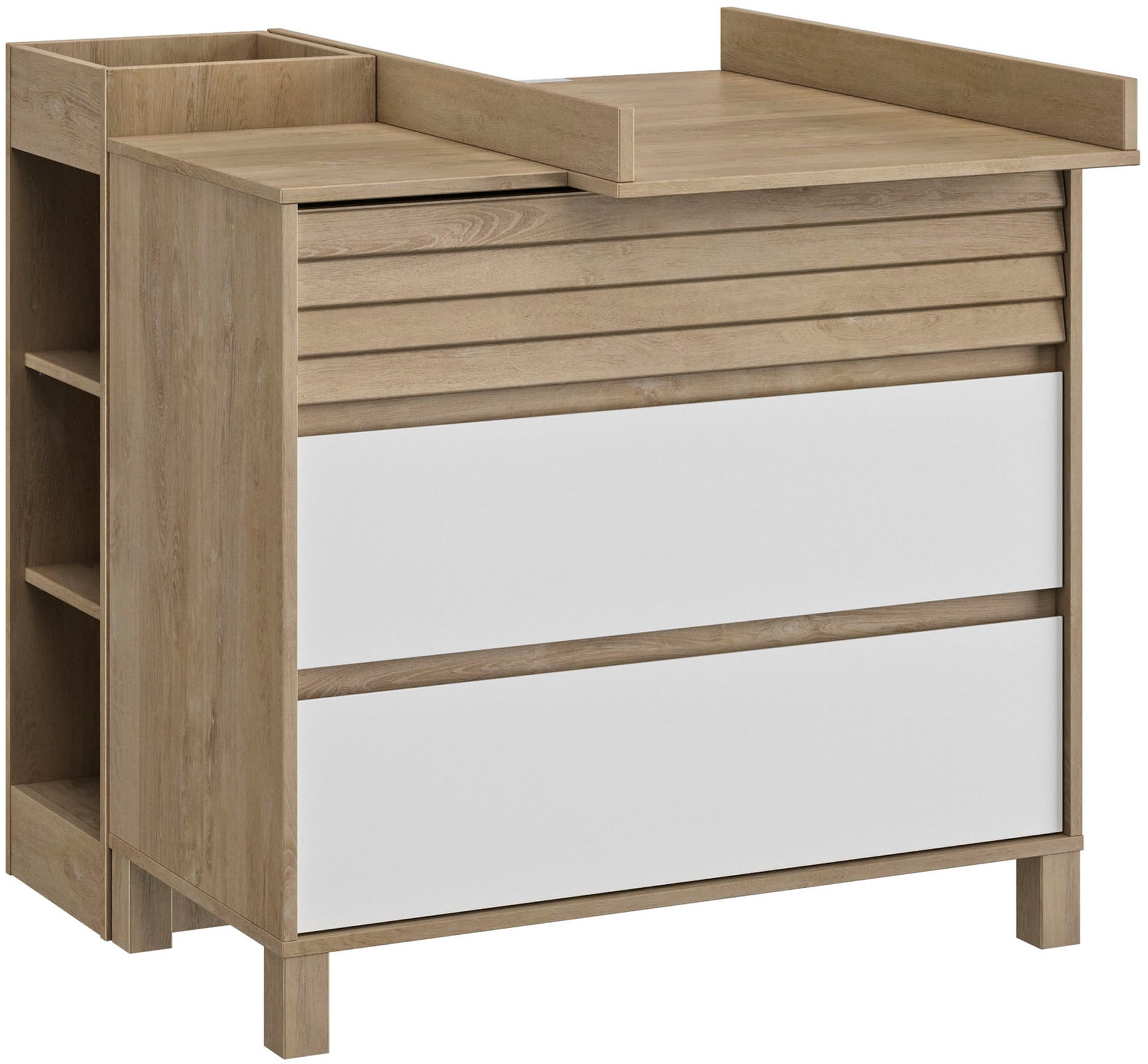 Gami Wickelkommode »Achille Wickelkommode« bis 95 kg Viel Stauraum für Utensilien, funktionell und durchdacht. 94 cm