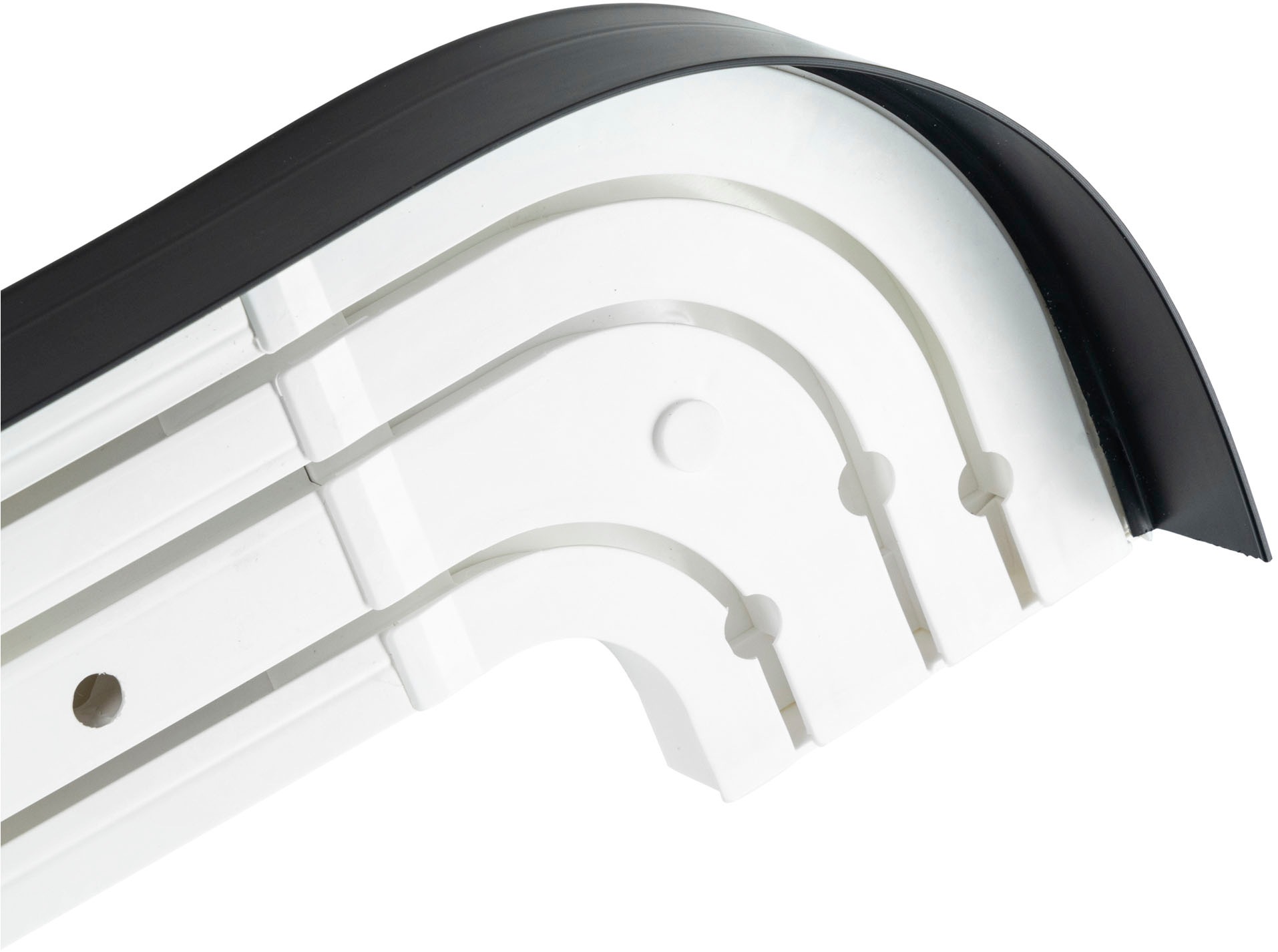 SN DECO GROUP »SH3« 3 course-läufig Dimension fixe Ensemble 3 rails, incl. arcs ronds, bande de 5 cm, pré-percé, rail intérieur