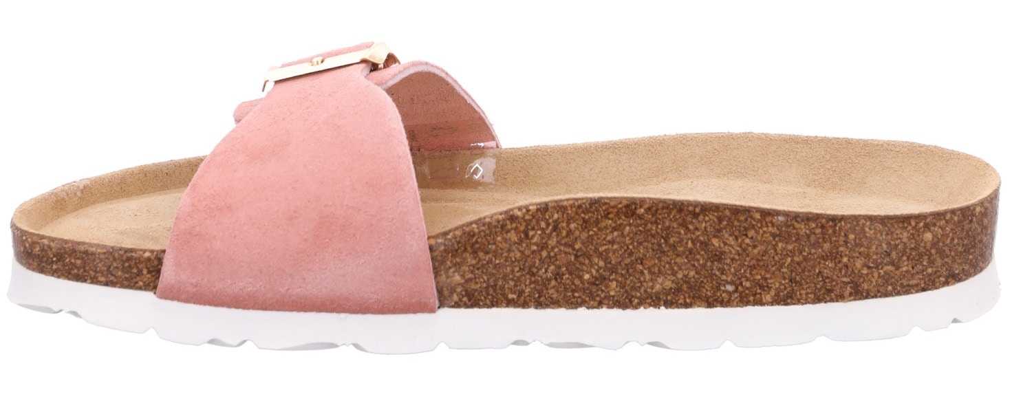 Rohde Pantolette  , Keilabsatz, Sommerschuh, Schlappen mit vorgeformtem Softfussbett