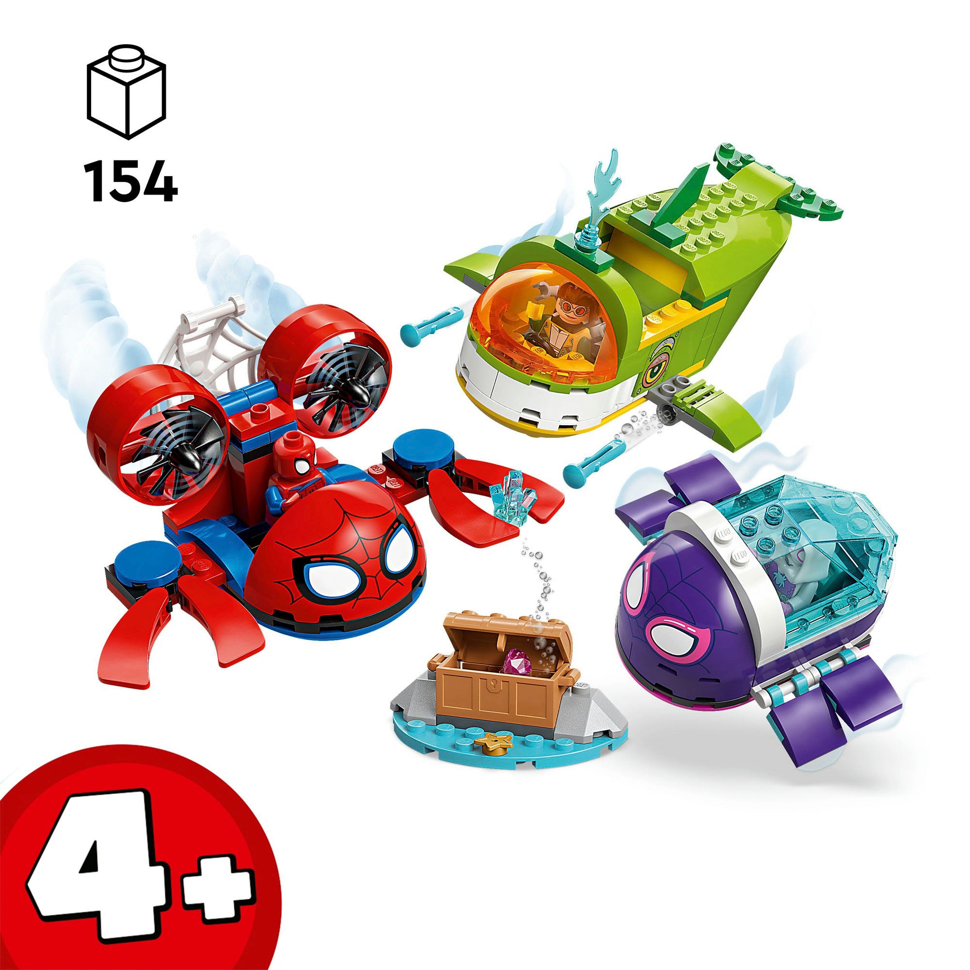 LEGO® Pions de construction »Spidey: Unterwasserfahrzeuge (11207), LEGO Spidey« Made in Europe