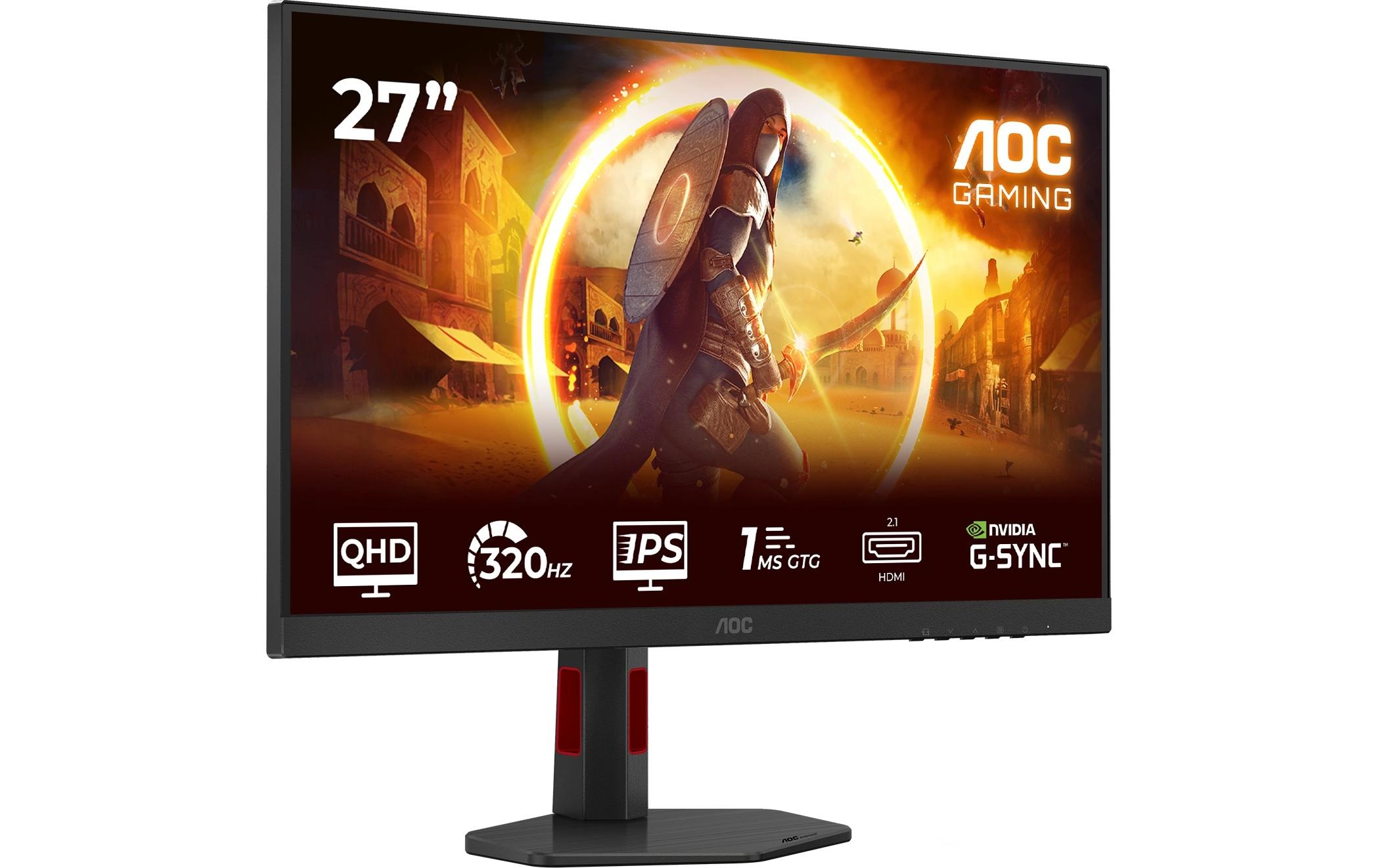 AOC Moniteur de jeu »Q27G4SRU« 68,58 cm/27 ″  2560 x 1440 px 180 Hz