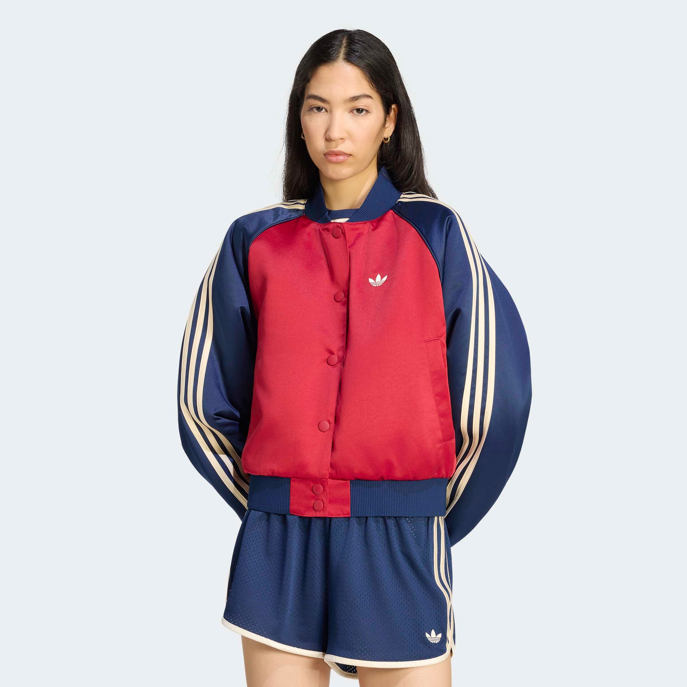 adidas Originals Outdoorjacke »SST T« sportlicher Schnitt, mit Satin-Finish