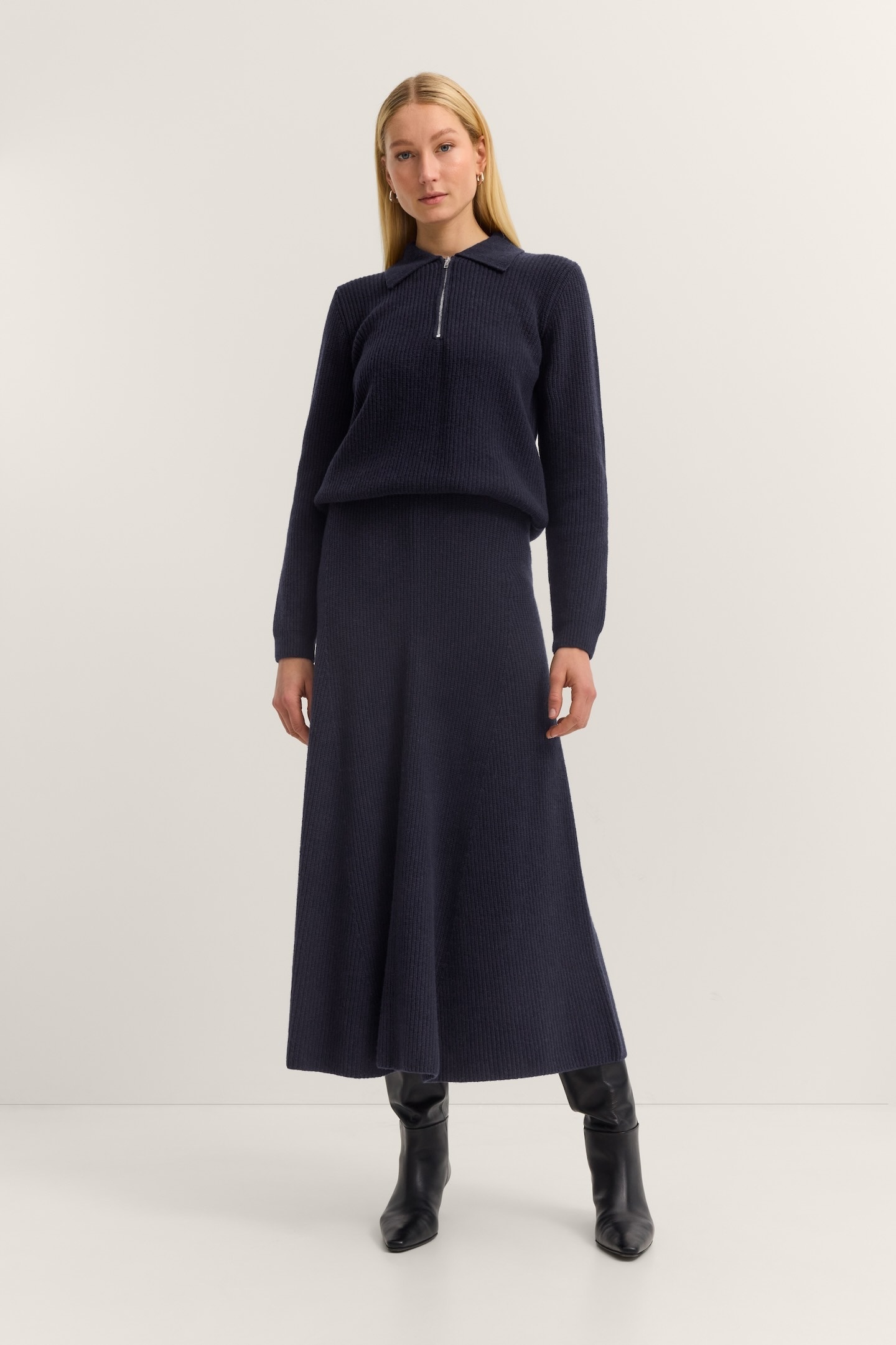 bugatti Strickrock »Kaschmir-Mix« weich, warm und elegant