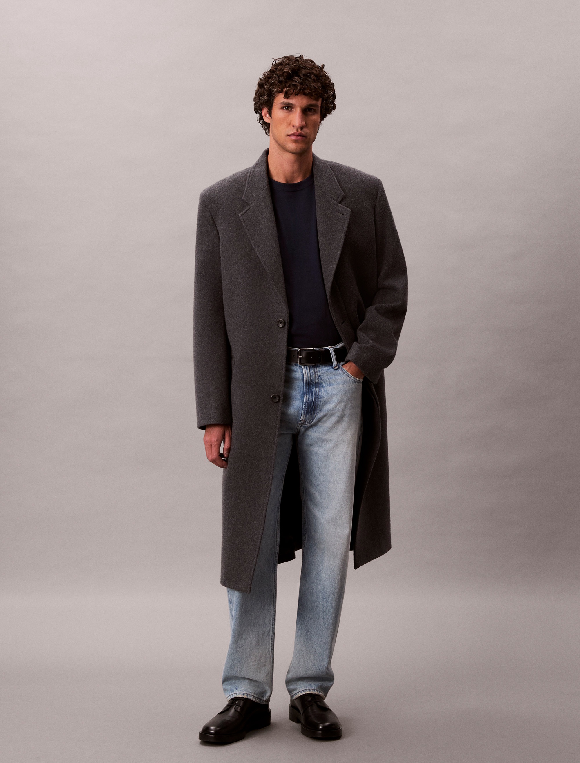 Calvin Klein Jeans T-shirt à manches longues »LS EASY MONOGRAM TEE« Mit Rundhalsausschnitt, regular fit