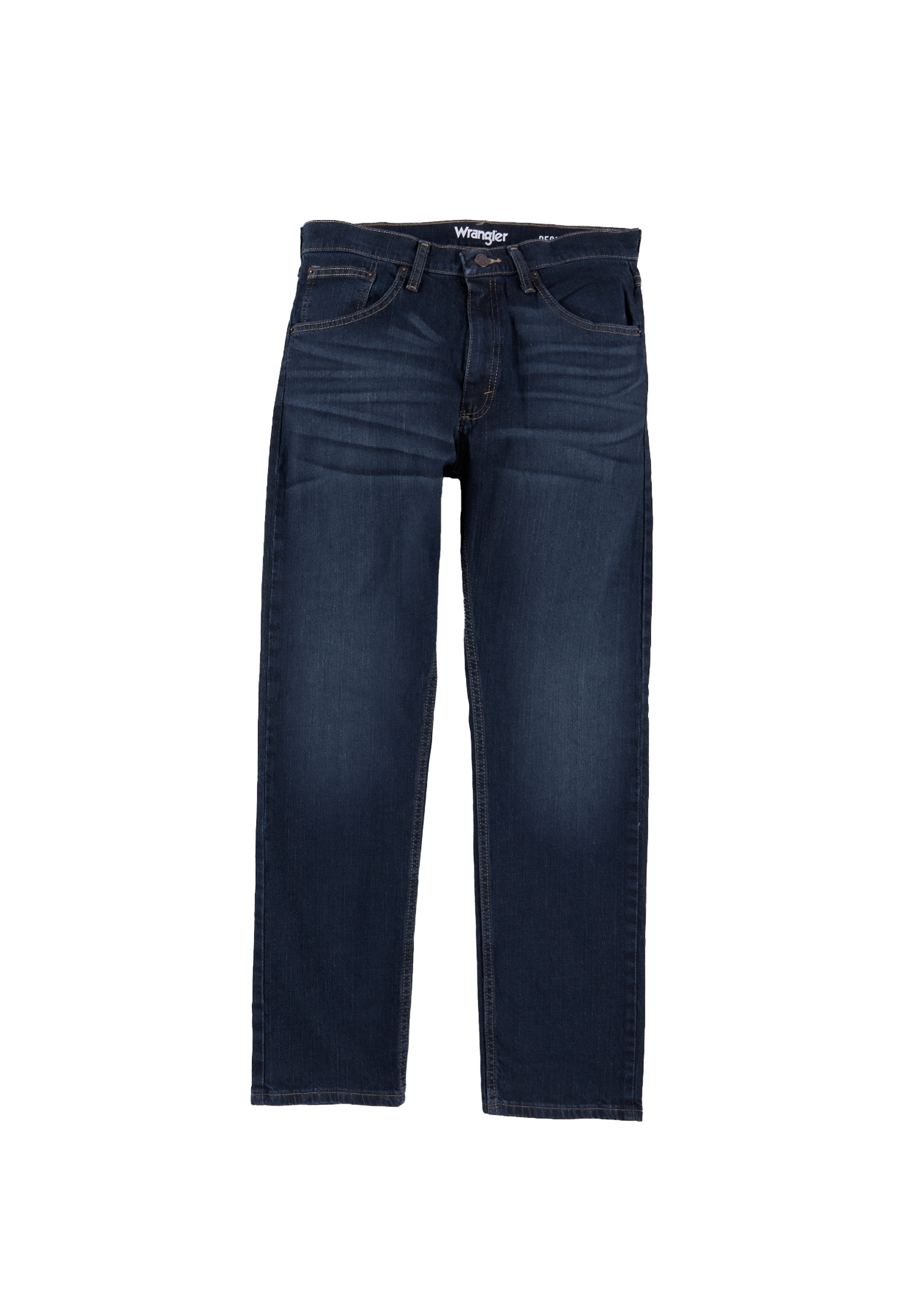 Wrangler Straight-Jeans aus elastischer Baumwollmischung