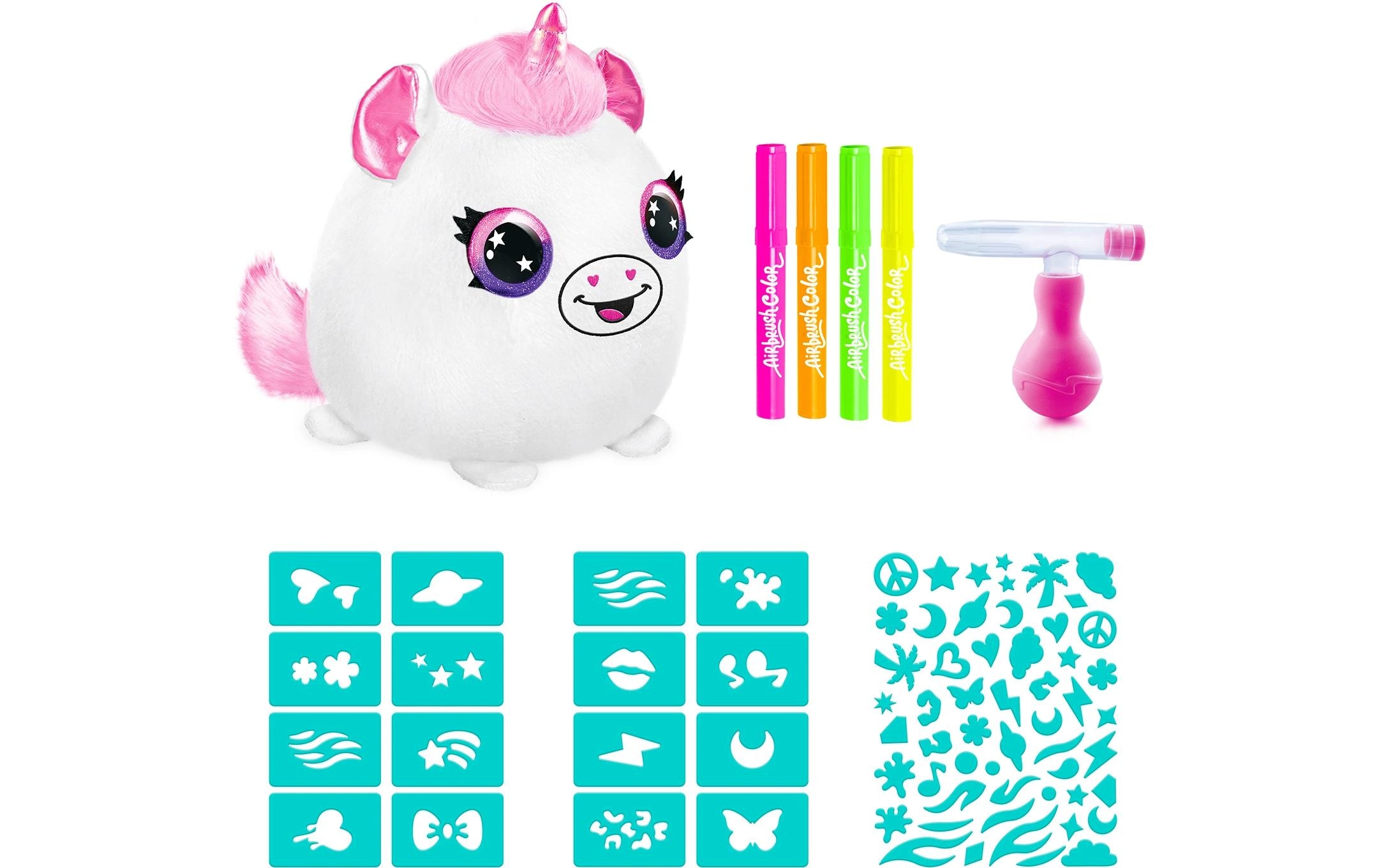 Canal Toys Figurine en peluche »Plüsch Airbrush Plush Neon Squish Pals Paint Can assortiert«