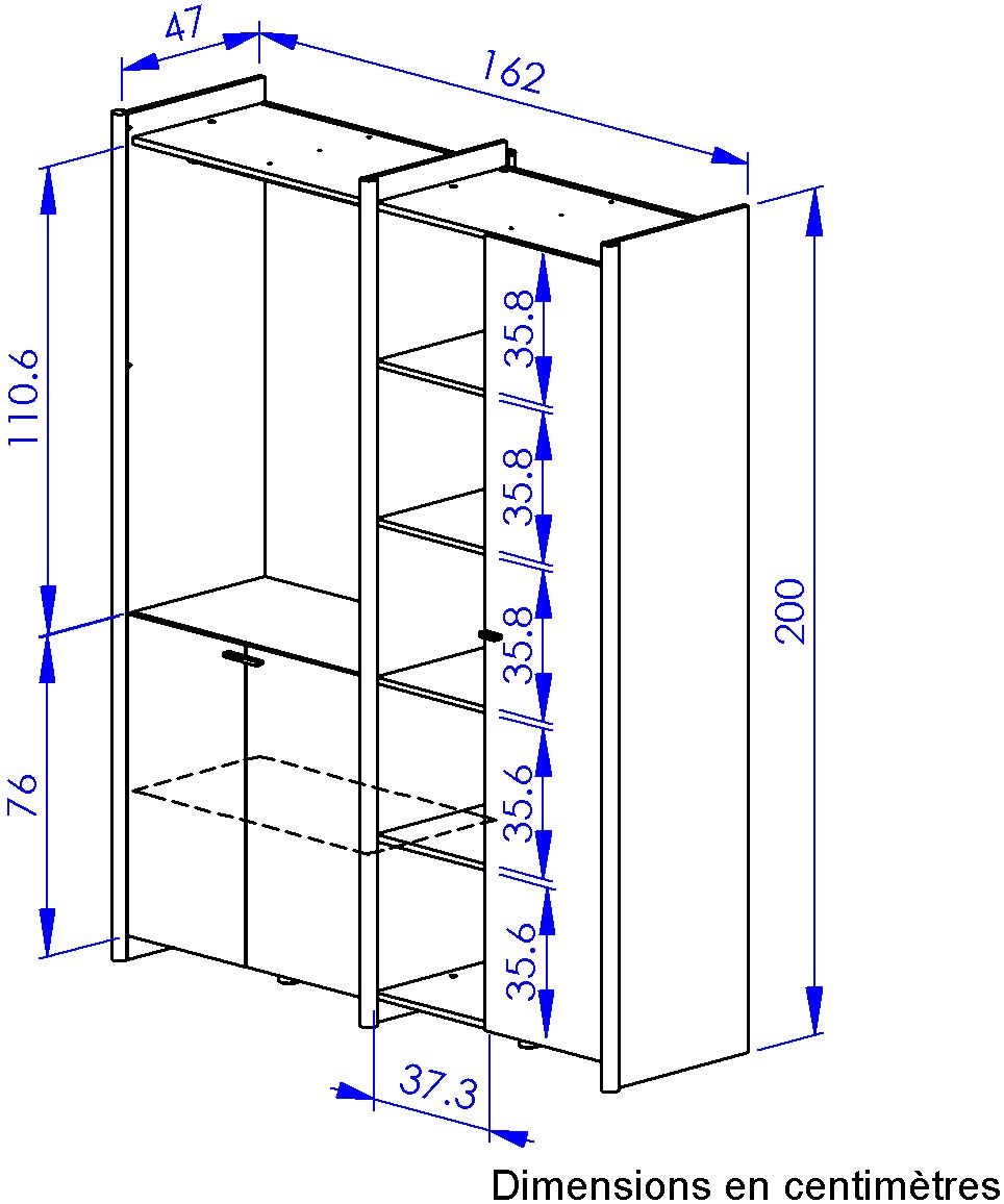 Gami Garderobenschrank »GALYS Garderobenschrank«