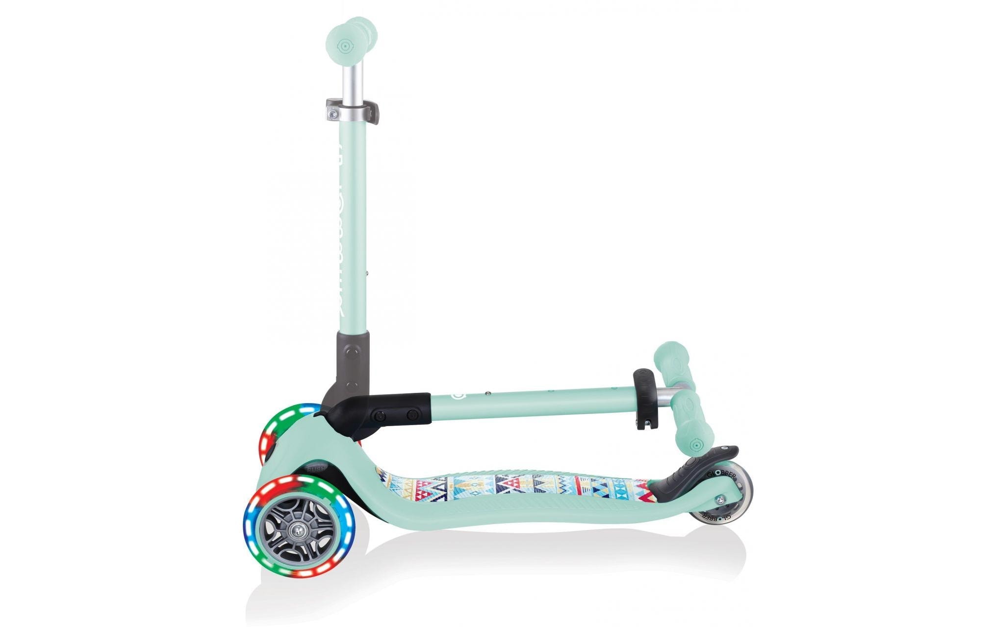 Globber Scooter »JUNIOR FOLDABLE FANTASY LIGHTS, mit Leuchtrollen«