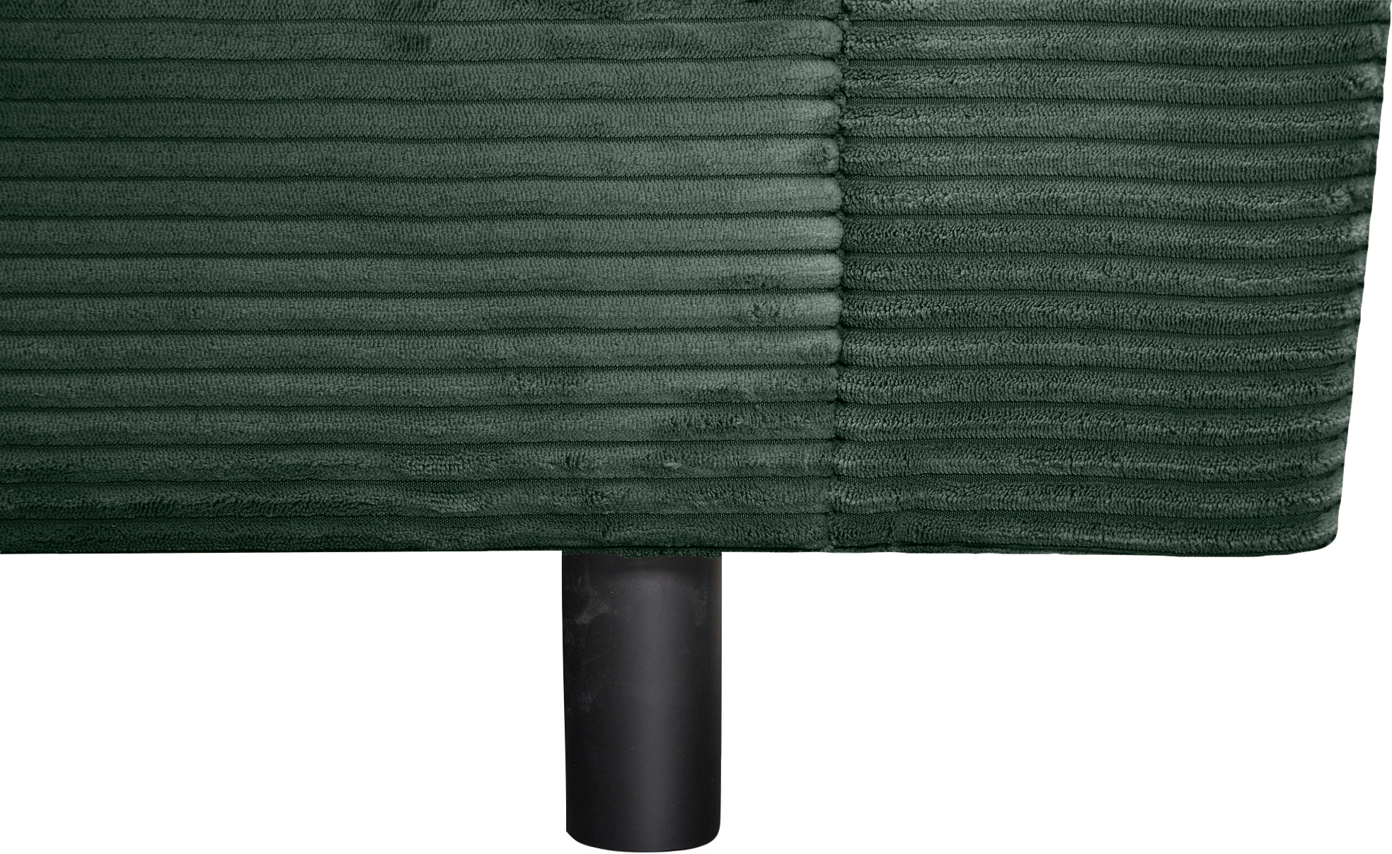 COLLECTION AB Canapé d'angle »Toni L-Form, B: 215 cm« ensemble : canapé & pouf, 2 coussins décoratifs, ressorts ensachés