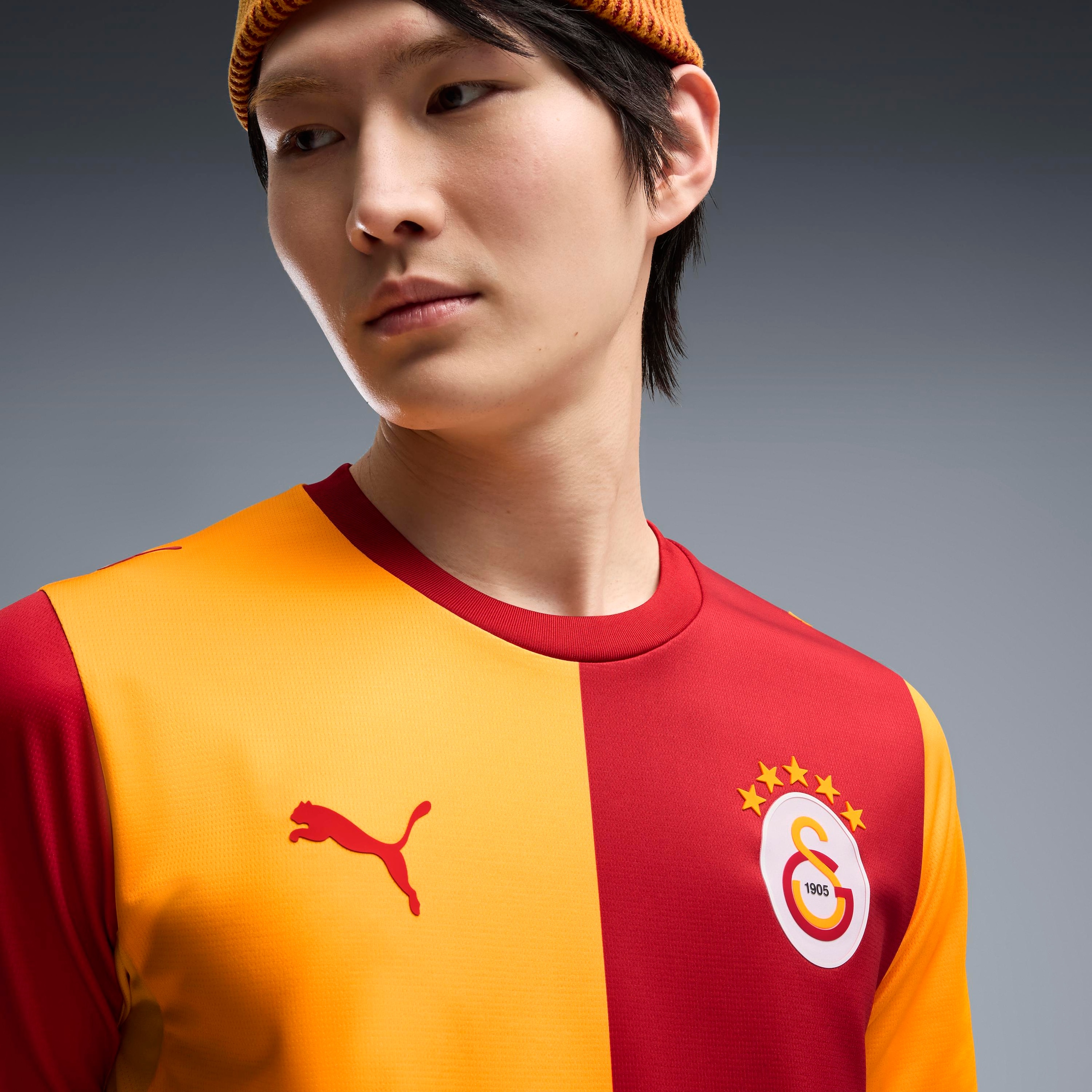 PUMA Maillot de foot »GSK HOME JERSEY REPLICA« pour adultes, à manches courtes, respirant, léger, coupe régulière
