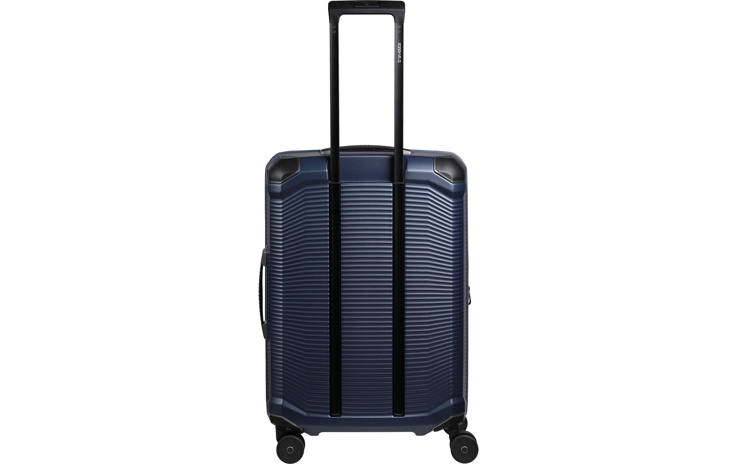 travelite Trolley »MILLENNIUM Reisekoffer Hartschale« 69 l 4 Rollen aus leichtem Polycarbonat mit stabiler Bauweise und Innenaufteilung