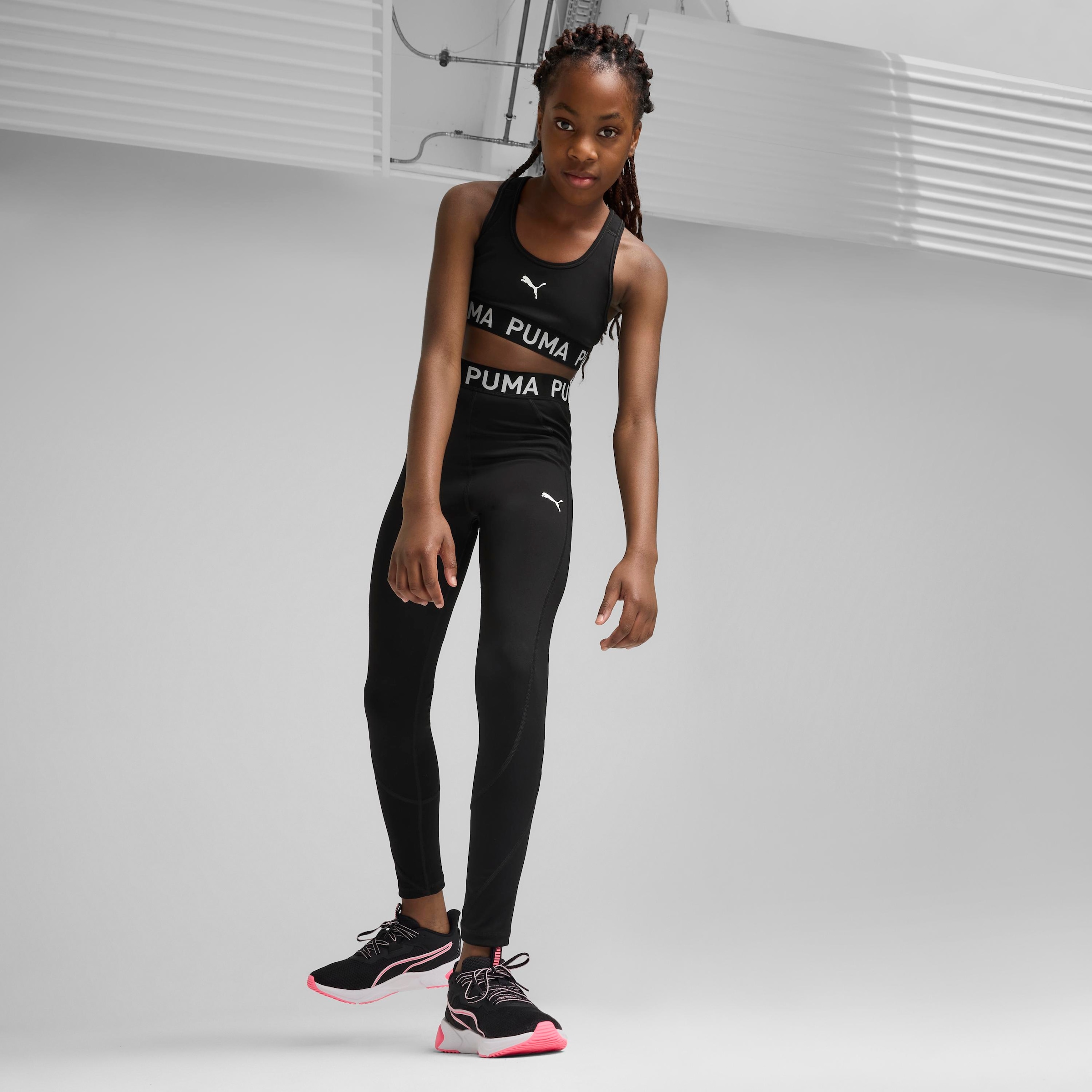 PUMA Leggings »STRONG TRAIN TIGHTS G«  hochgeschnitten, für Sportmode und Streetwear, elastischer Bund