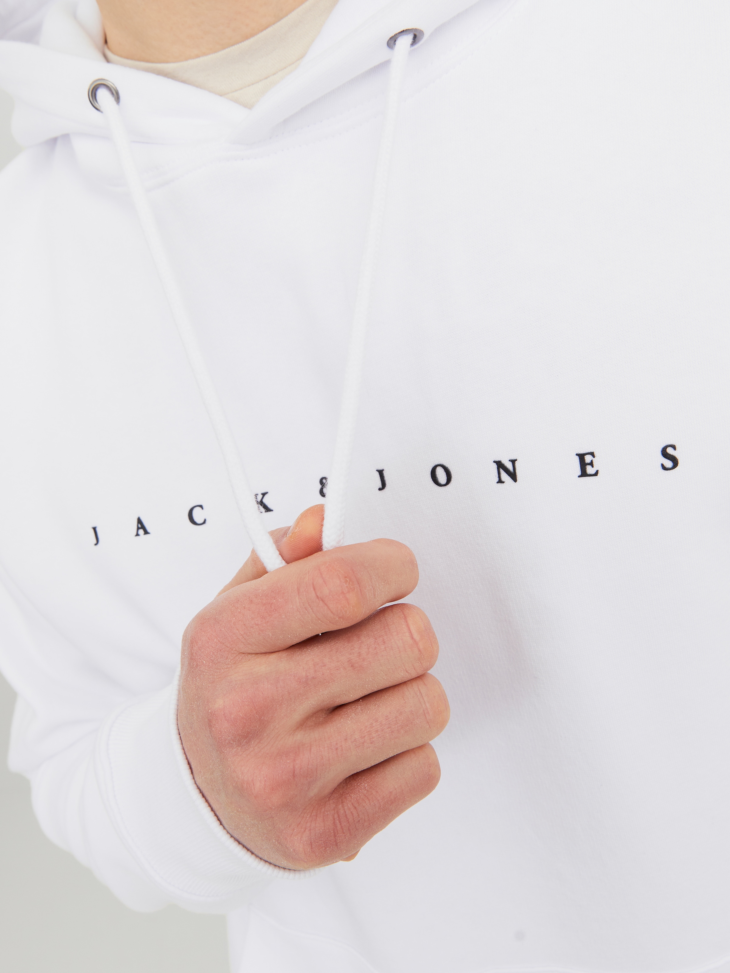 Jack & Jones Sweat à capuche »JJESTAR mit 3D-Print und Kapuze für vielseitige Anlässe«, Baumwollmischung, relaxed fit
