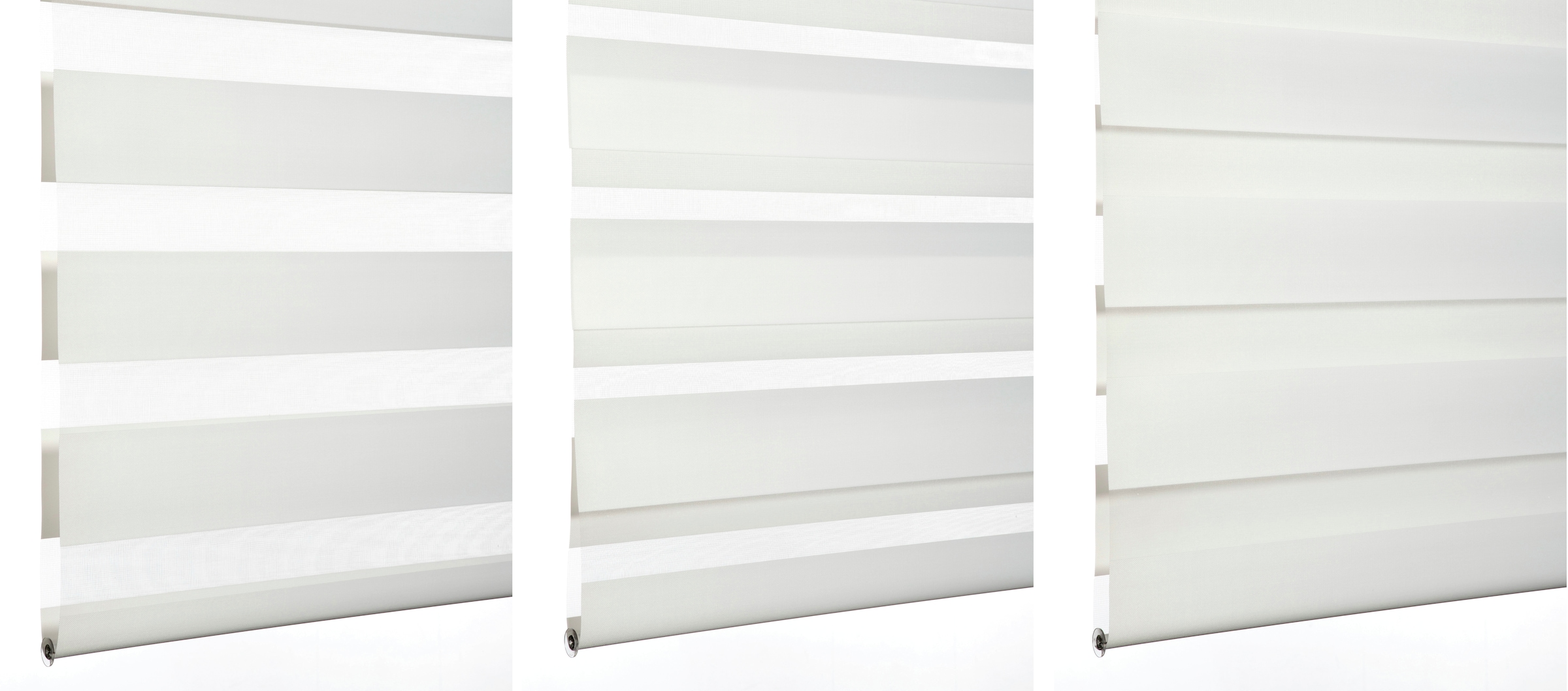 SCHÖNER WOHNEN-Kollektion Doppelrollo »Tilda« transparent Sichtschutz mit Bohren/ohne Bohren freihängend geklemmt, silberne oder weisse Rollo-Technik