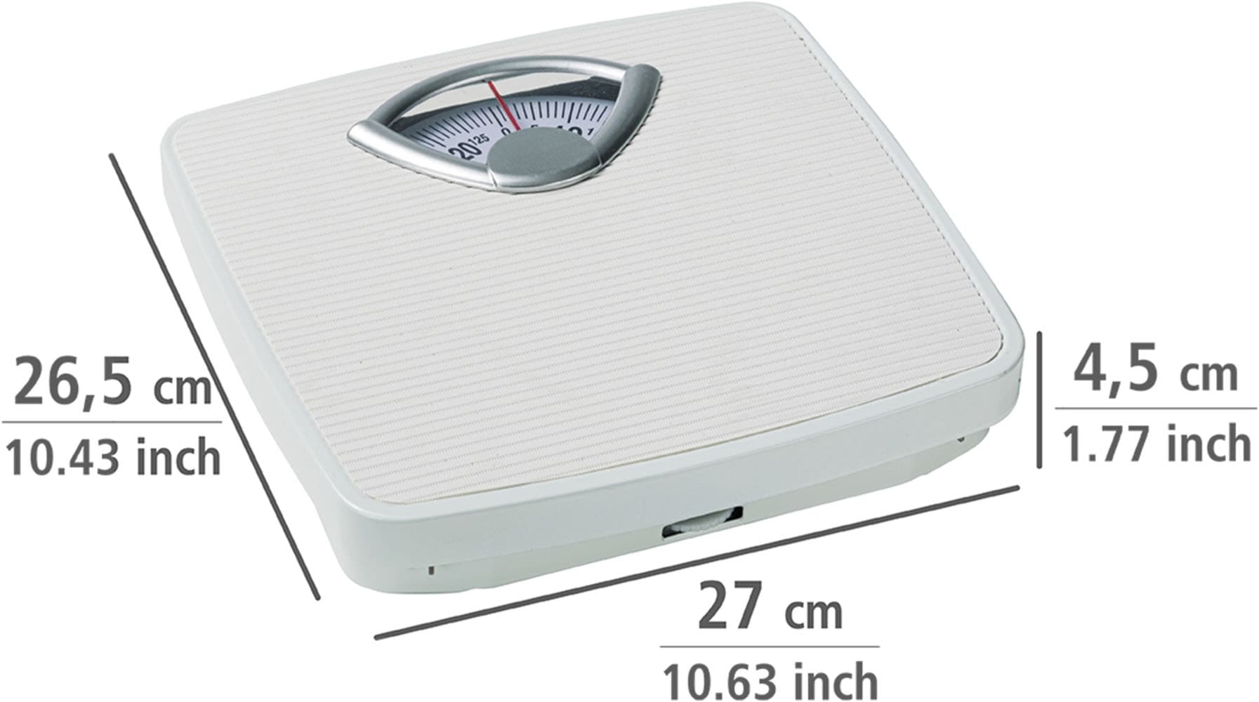 WENKO Pèse-personne pèse-personne analogique jusqu’à 130 kg