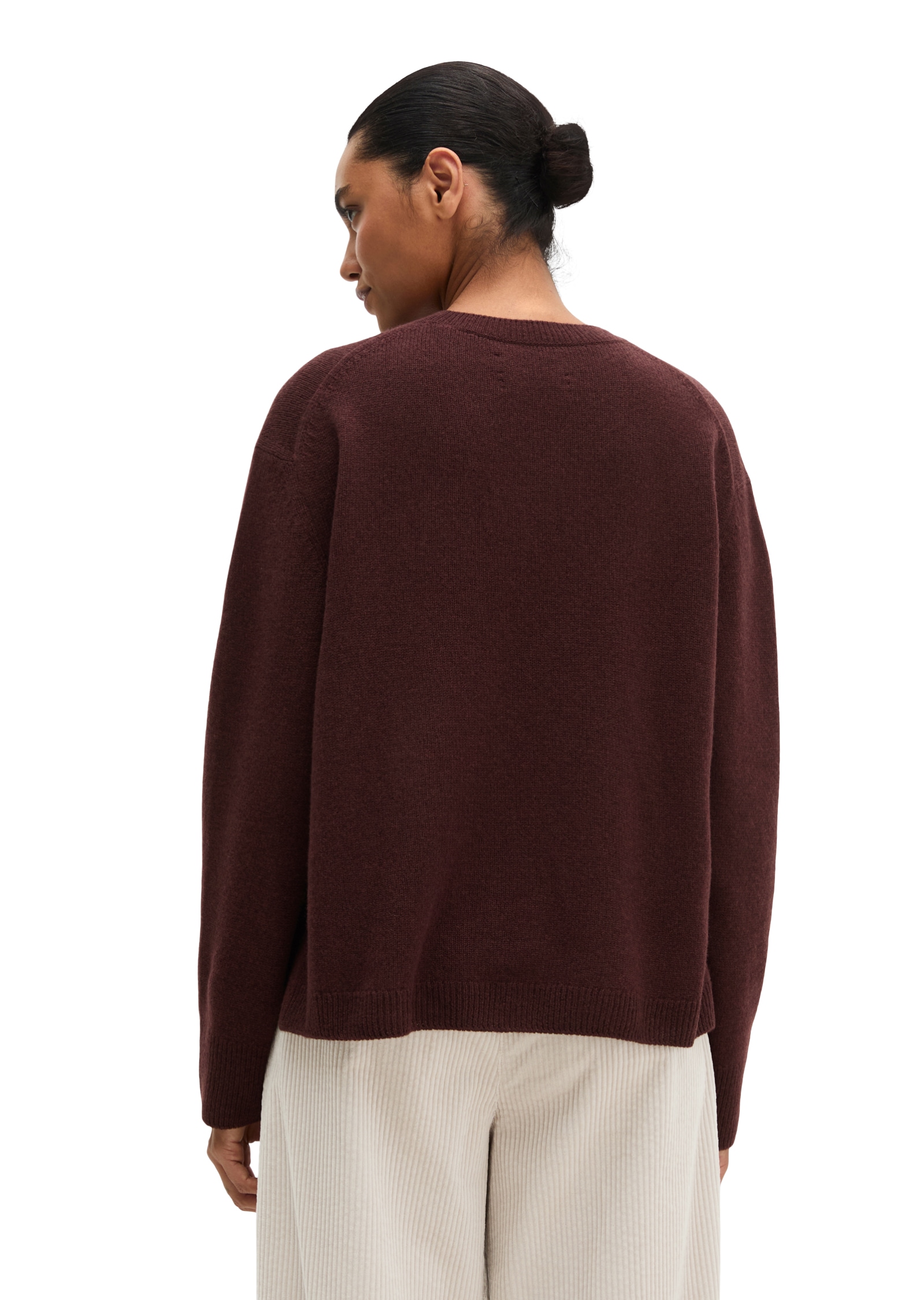 Marc O'Polo Wollpullover loose  aus flauschiger Lambswool