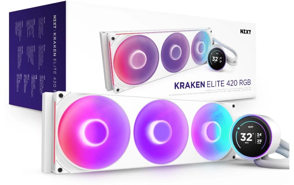 NZXT Refroidissement par eau »Kraken Elite 420 RGB«