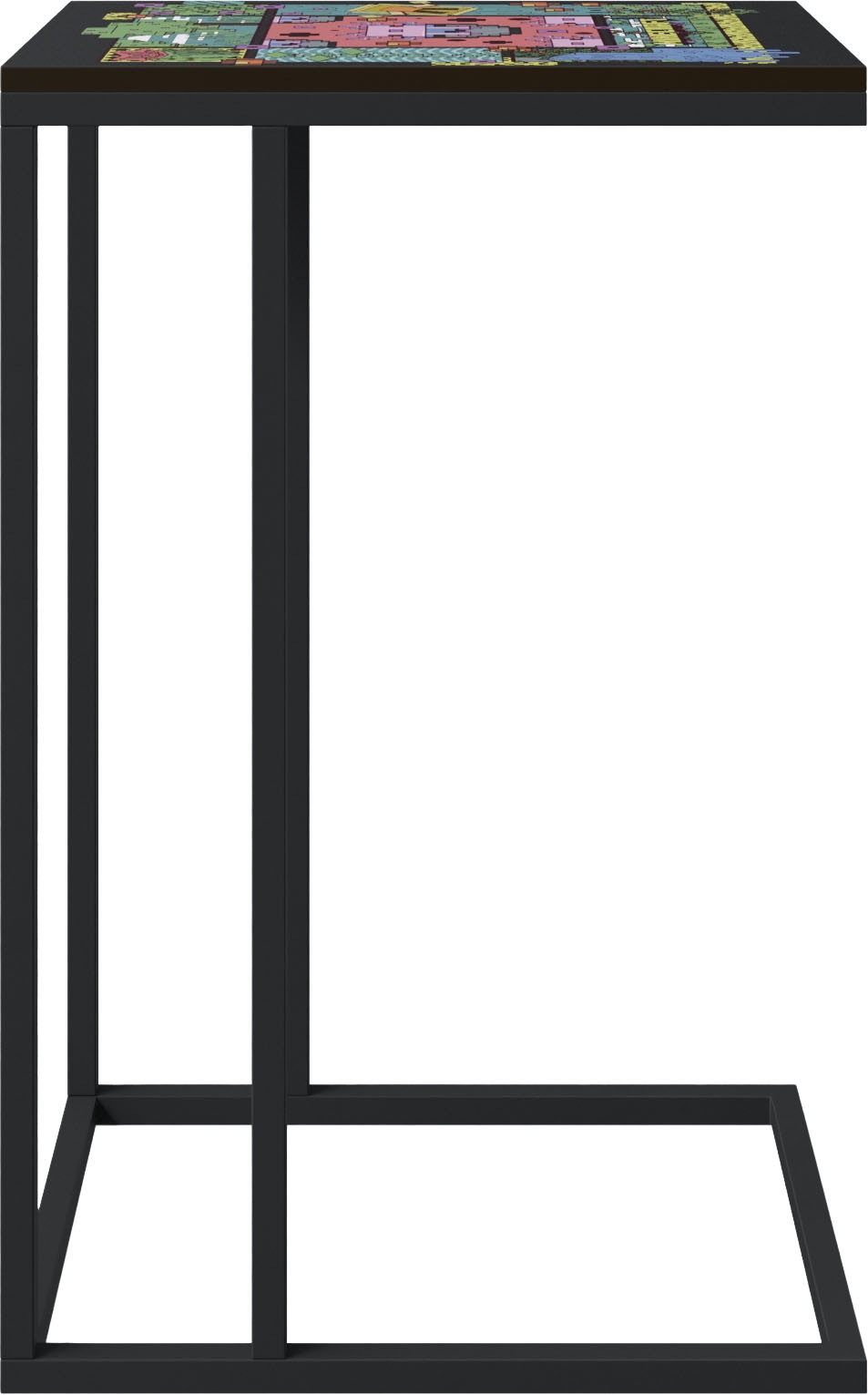 Phoenix Table d'appoint parfait pour fauteuils gaming