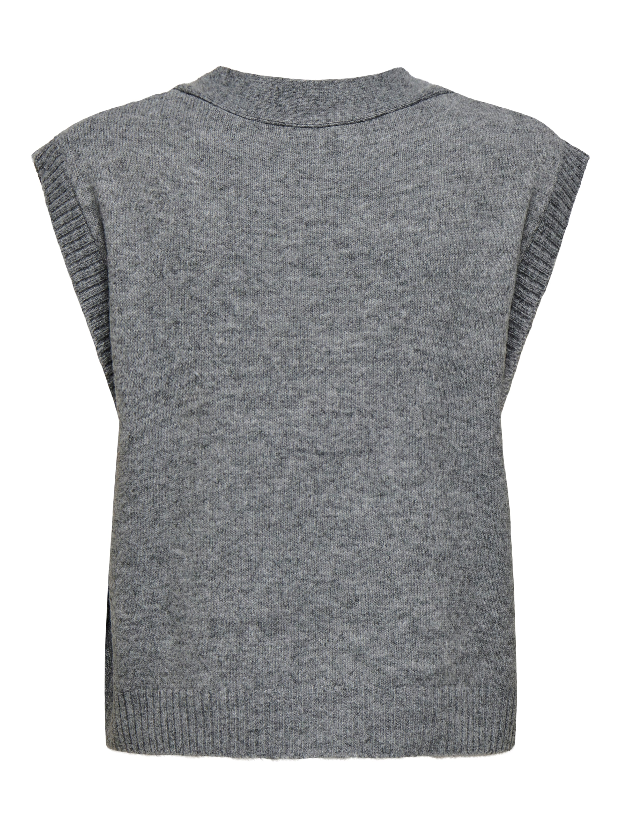 JDY »JDYSUPER S/L V-NECK VEST KNT NOOS« mélange de matériaux
