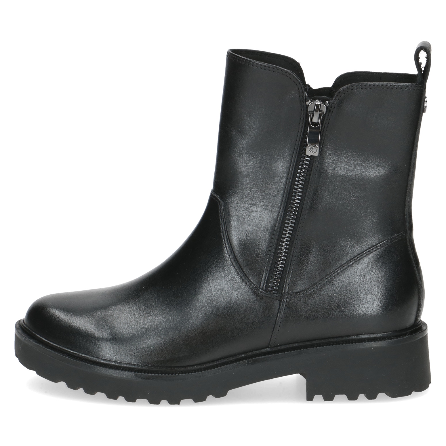 Caprice Bottines chelsea  , talon bloc, bottine avec fermeture éclair décorative extérieure