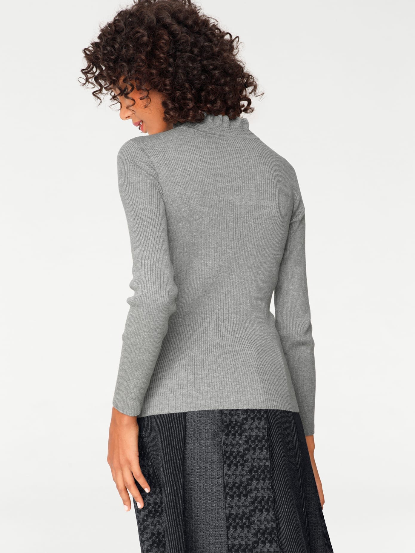 LINEA TESINI by heine Stehkragenpullover »Stehkragen-Pullover«