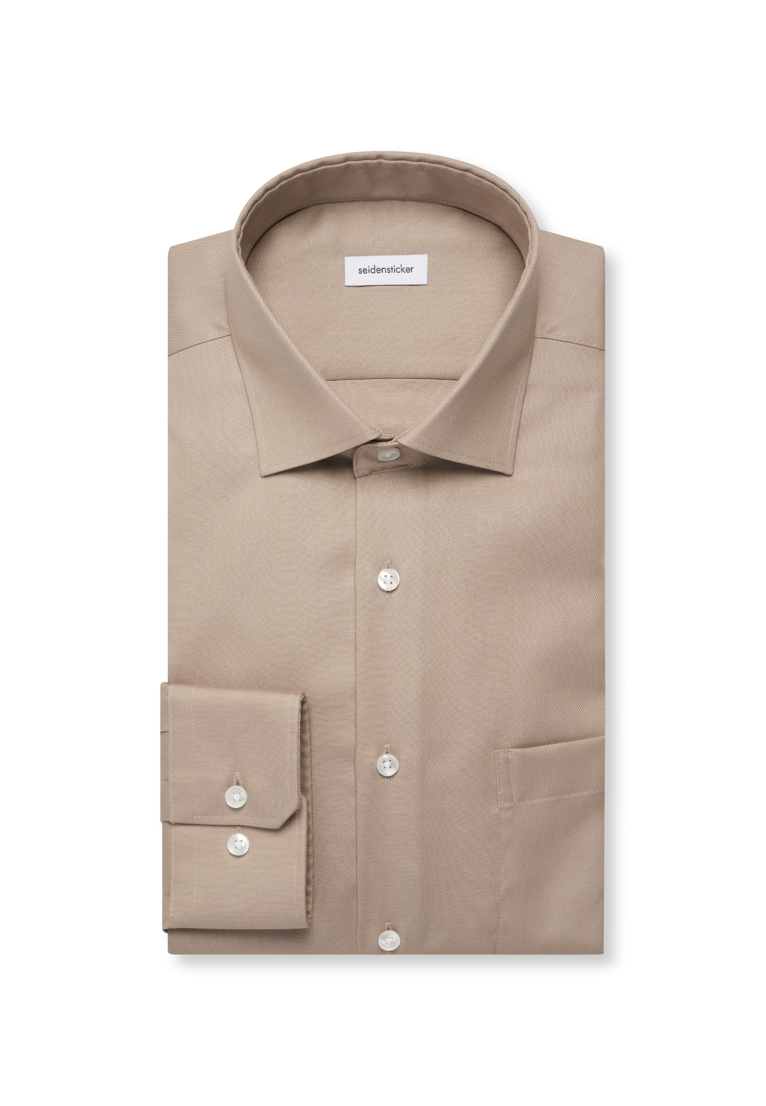 seidensticker Businesshemd »Schwarze Rose« Regular 1/1 Kentkragen Uni