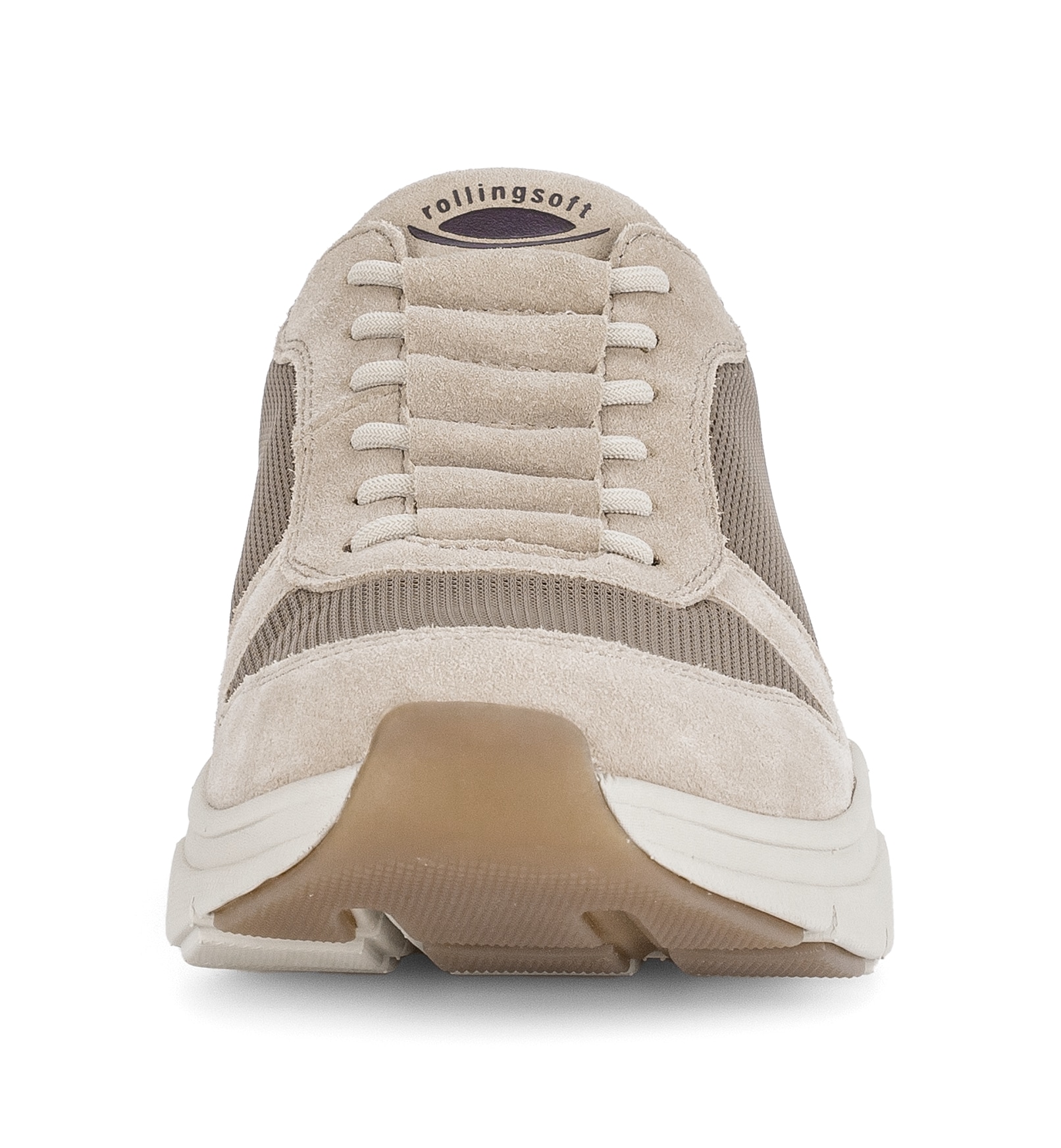 rollingsoft Baskets slip-on  Chaussure de loisir, slipper avec empiècement contrasté au talon, largeur G