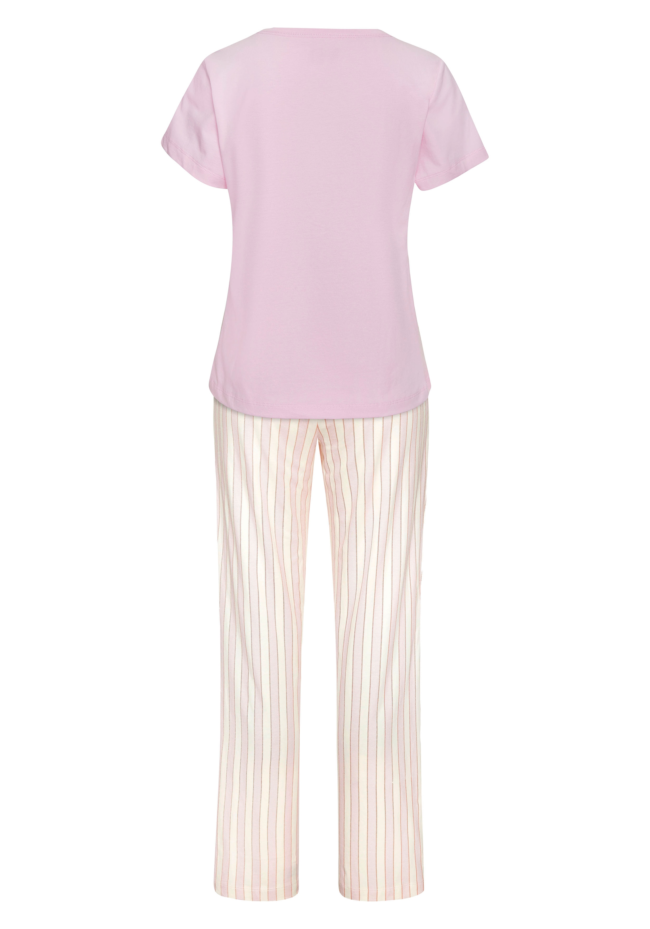 Vivance Dreams by Lascana Pyjama Set, 2 tlg. Zartes Streifenmuster