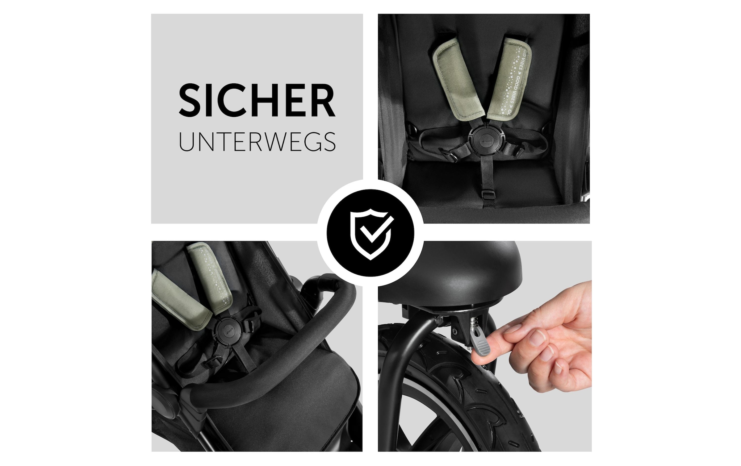 Hauck Poussette pour enfants »Runner 2 Mickey Mouse« 25 kilos