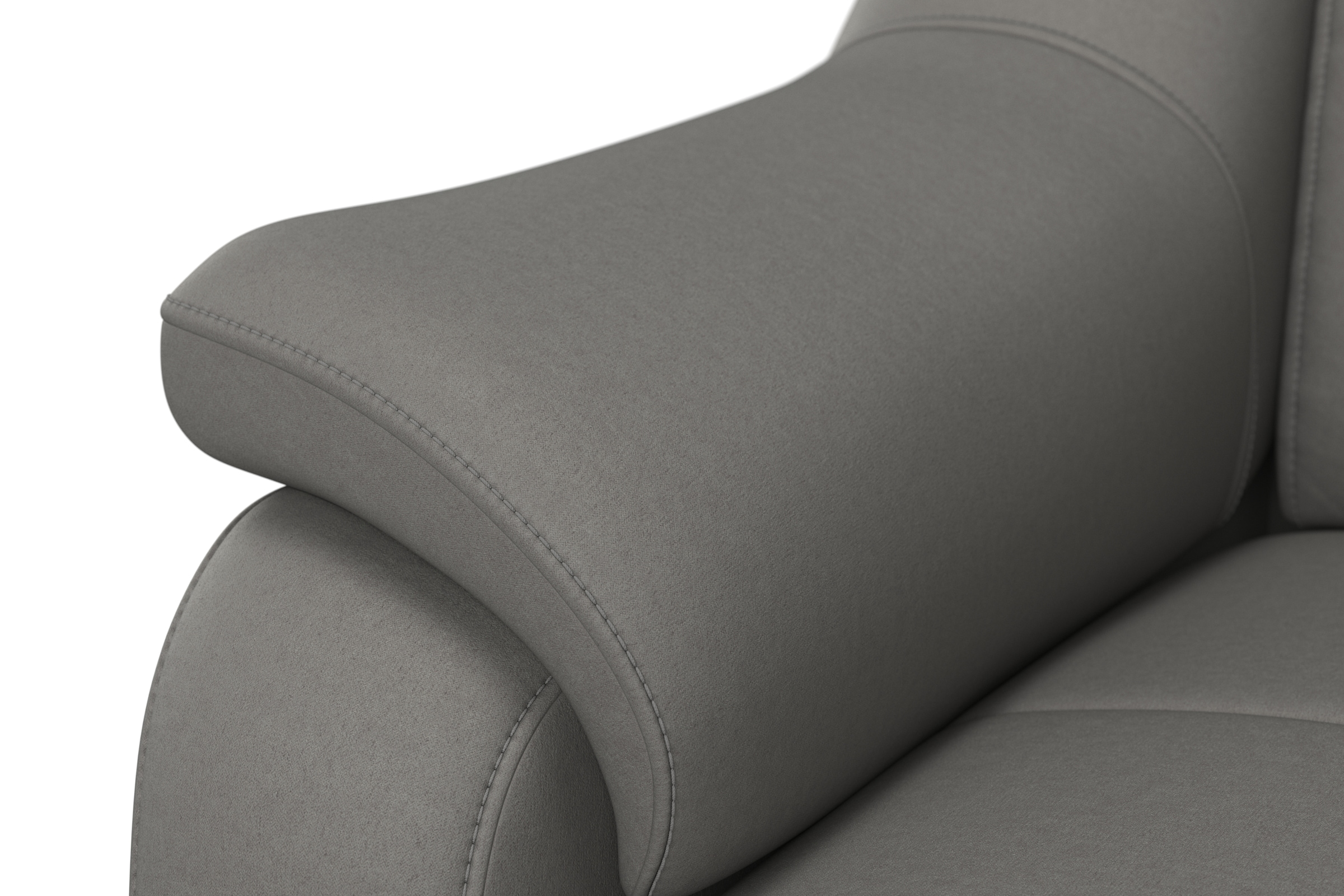 sit&more Canapé d'angle »Freetown L-Form« inklusive Kopfteilverstellung und komfortablem Federkern