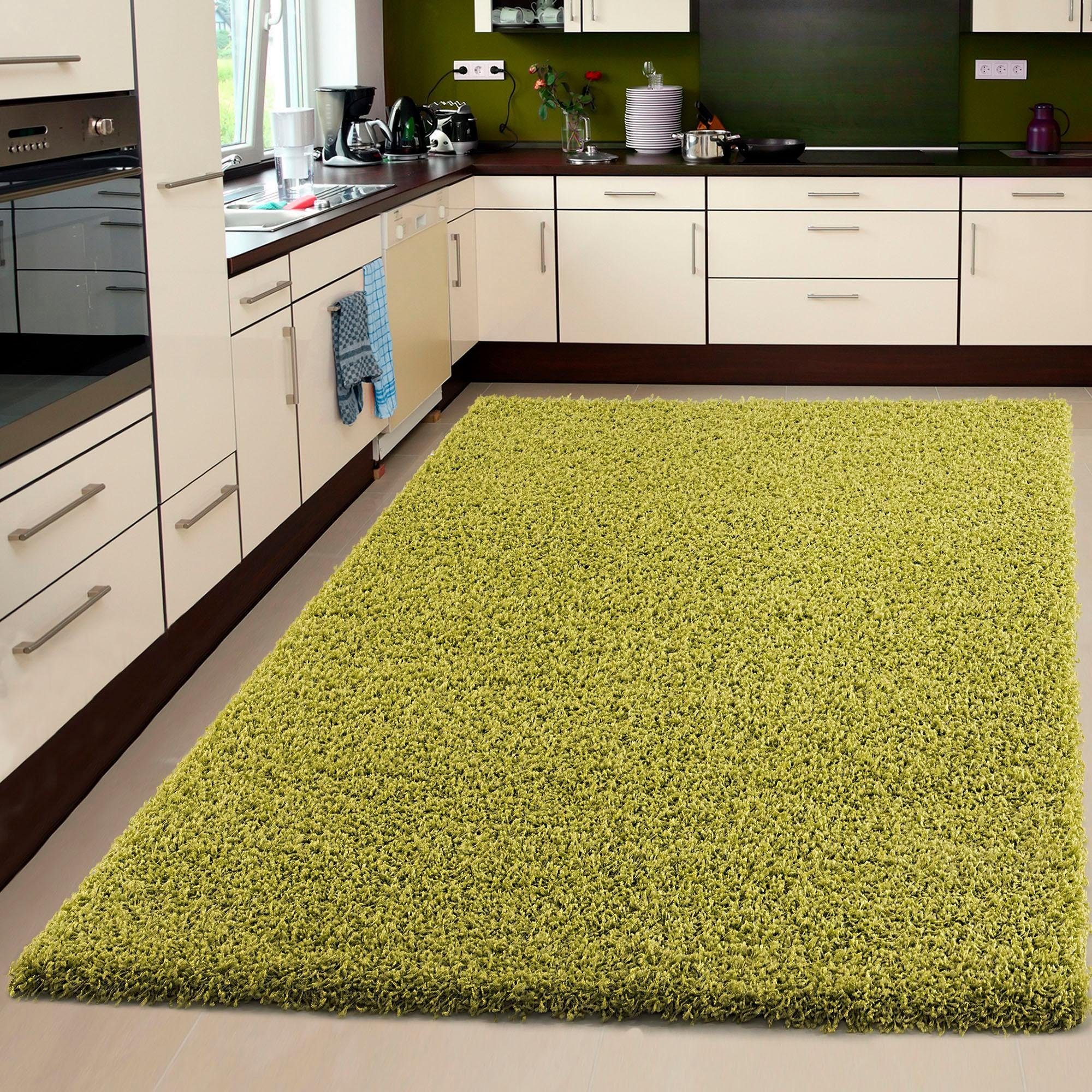 Sanat Hochflor-Läufer »LOCA« rechteckig 30 mm Höhe Wohnzimmer, Langflor, Shaggy, Schlafzimmer