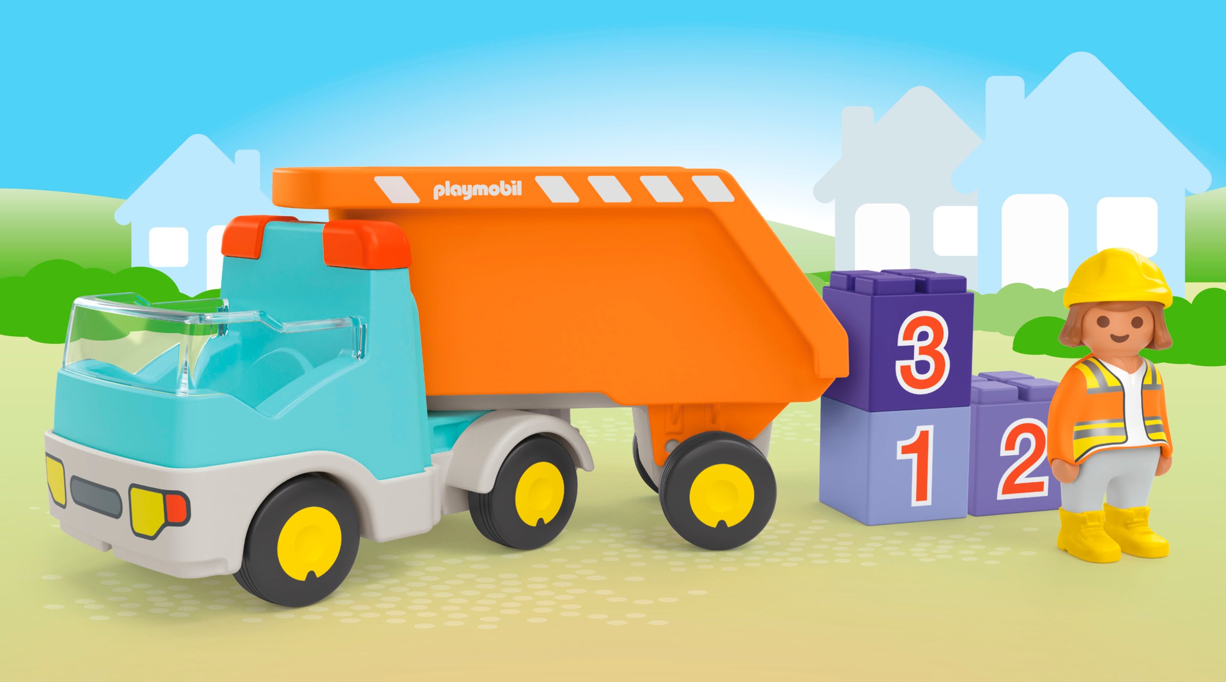 Playmobil® Jeu de construction »Kipplaster (71685), JUNIOR« Made in Europe