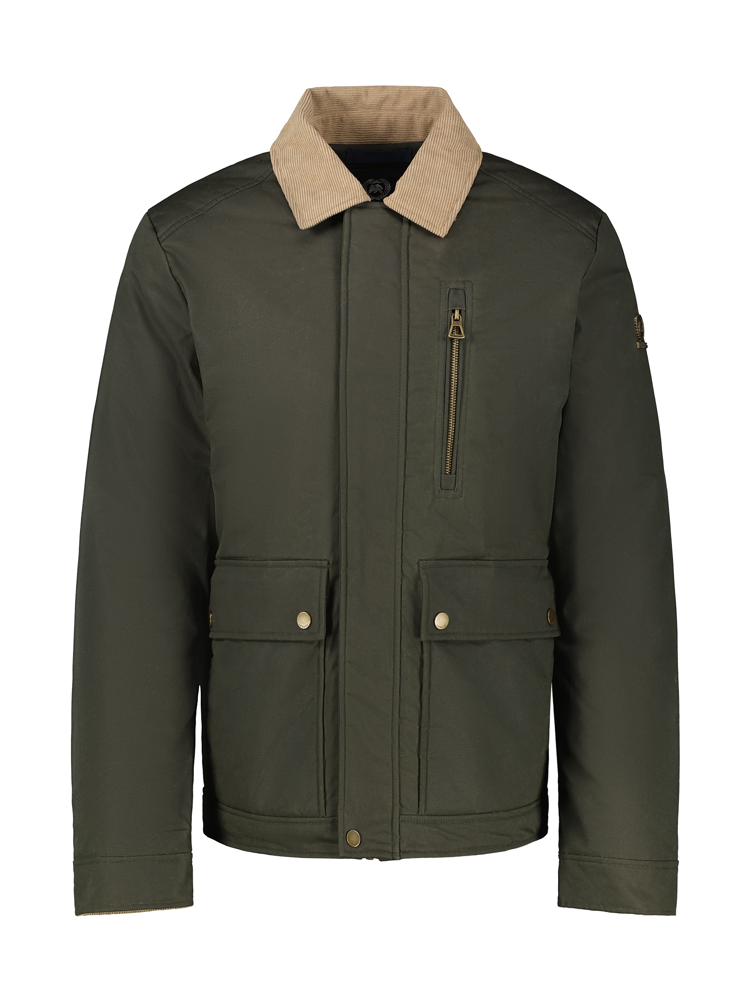 LERROS Blouson »Maskuliner Blouson aus hochwertiger, gewachster Baumwolle« sans capuche