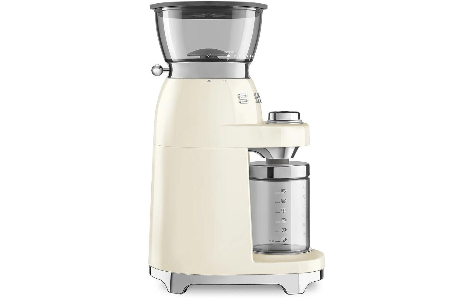 Smeg Kaffeemühle 150 W Kegelmahlwerk 240 gBohnenbehälter
