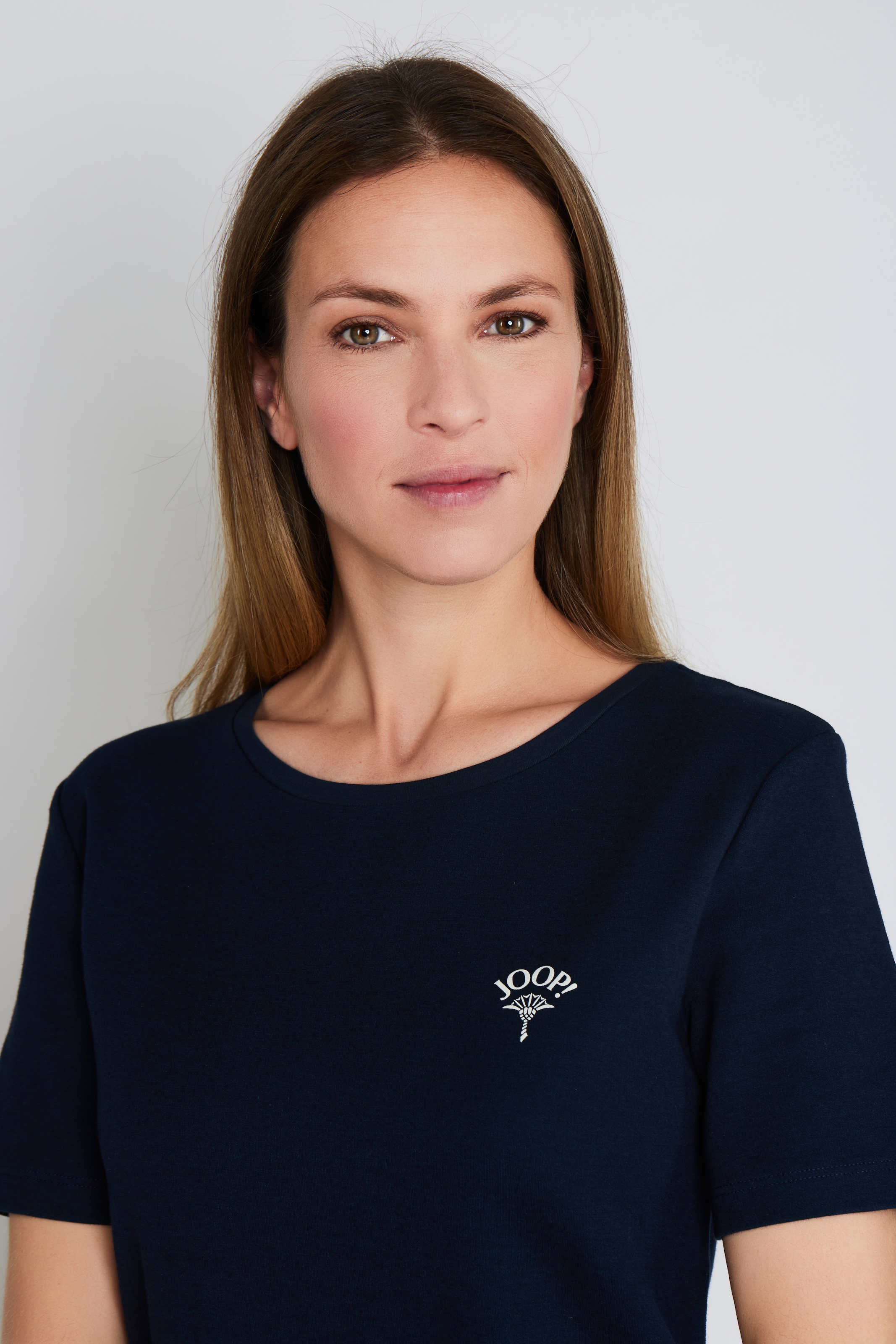 JOOP! T-Shirt »Comfort« mit Rundhalsausschnitt und kurzem Arm, Cotton-Mix