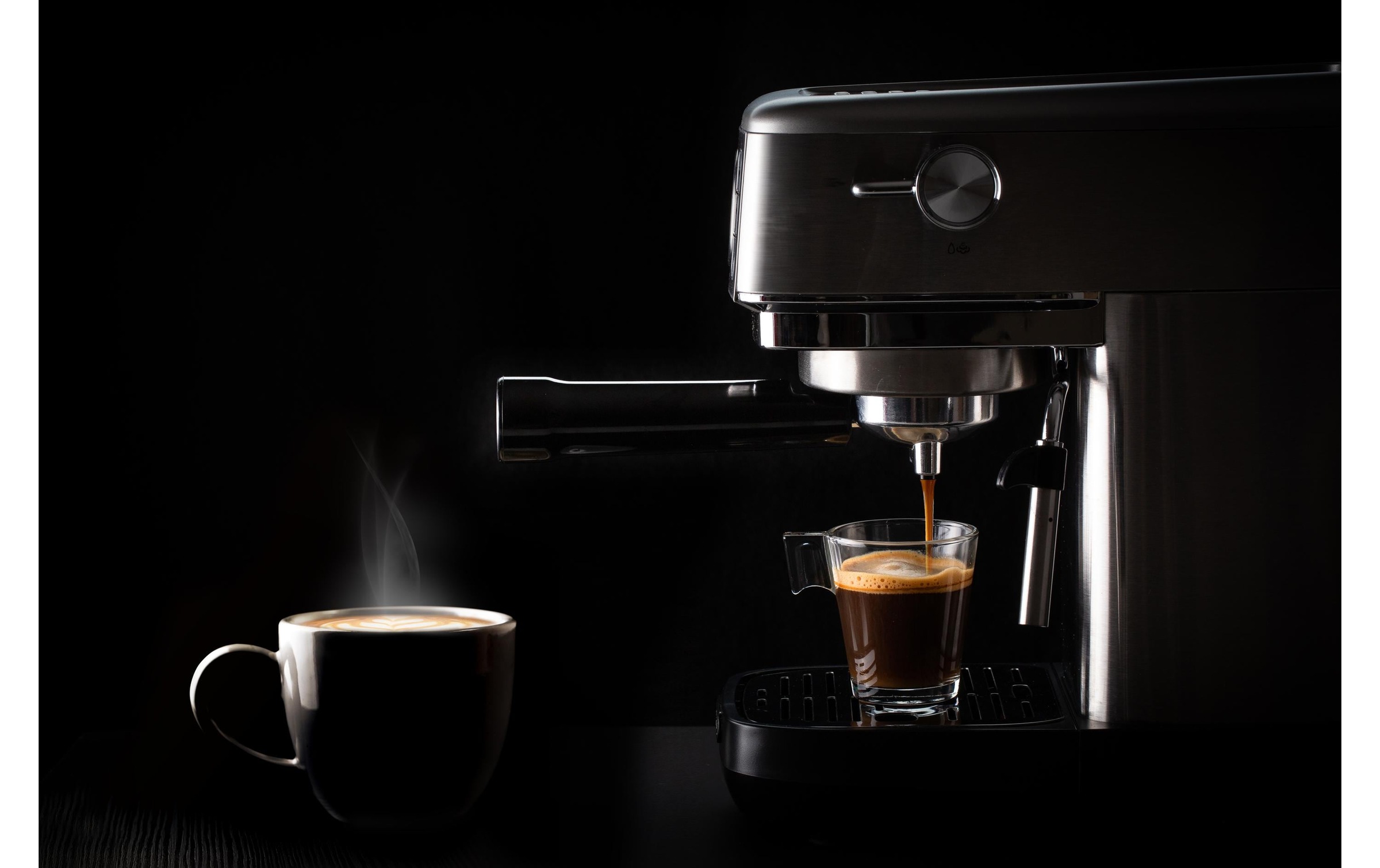   Machine à café à porte-filtre »ARI-1381« Leistungsaufnahme Betrieb: 1300W