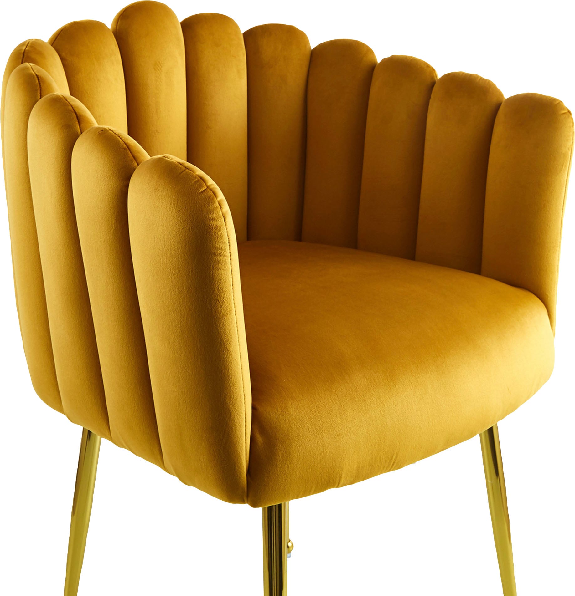 Kayoom Esszimmerstuhl »Stuhl Mucha, dekorativer Luxus-Stuhl« () 1 Stk. Stoffbezug samtweicher Bezug, attraktiv, in edlen Farben erhältlich