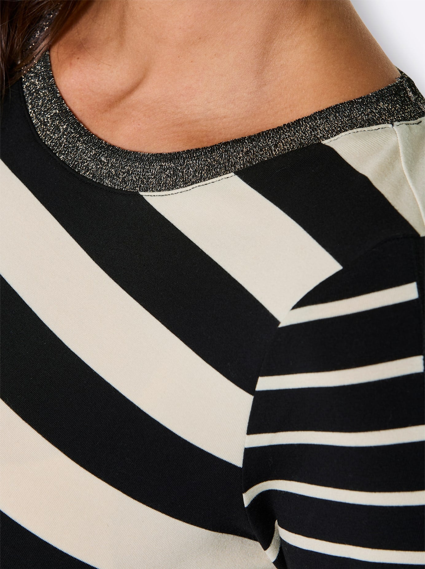 CREATION L PREMIUM T-shirt à manches 3/4 »Lyocell-Shirt« 1