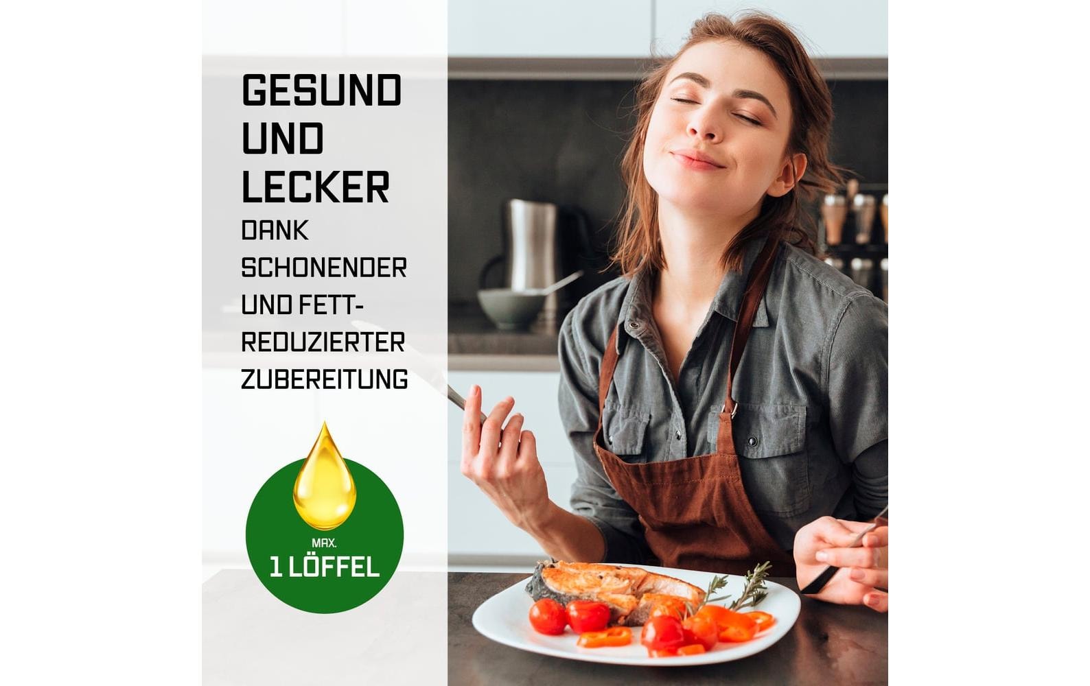 GOURMETmaxx Heissluftfritteuse »12,5 l« 1800 W