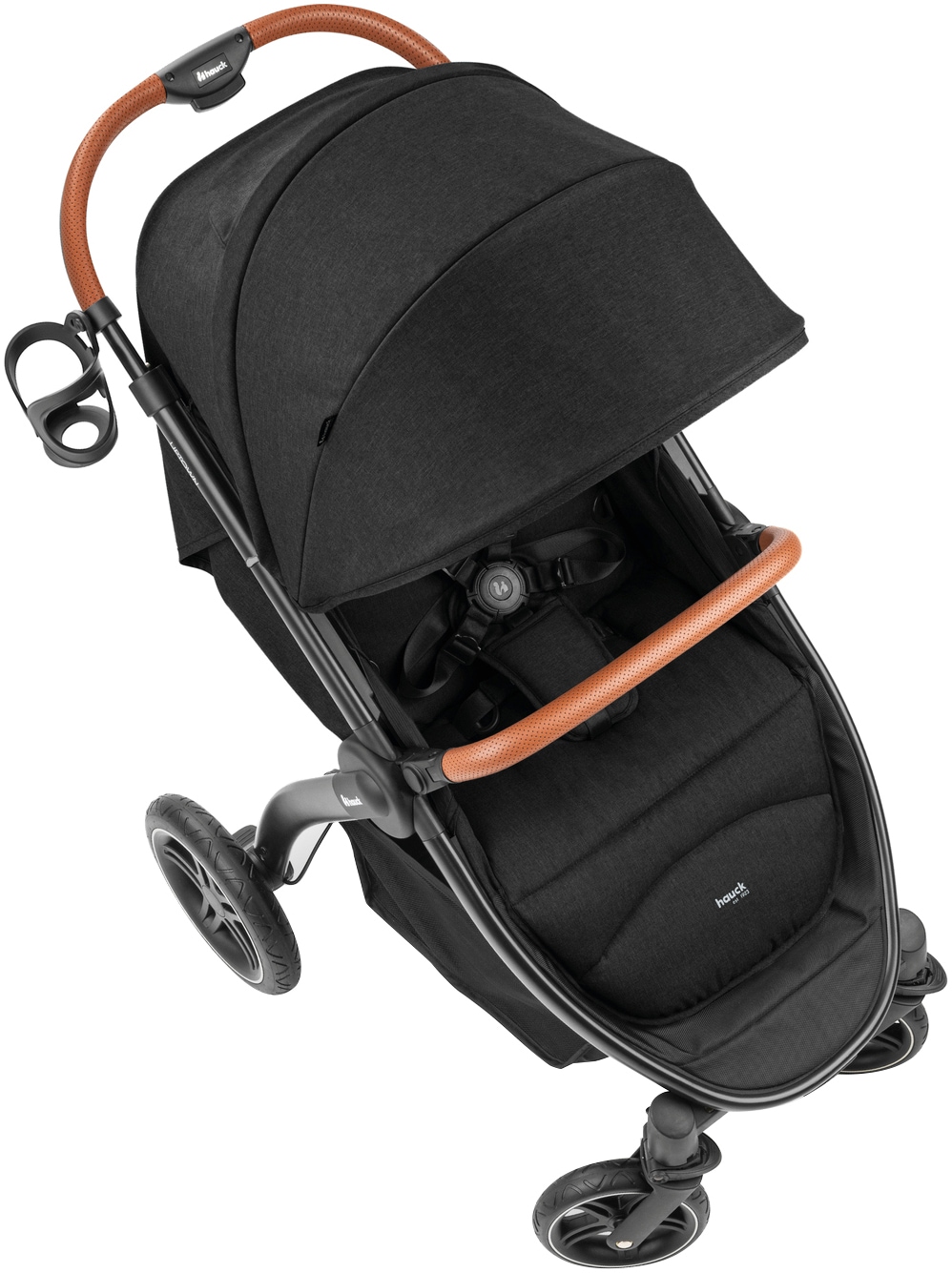 Hauck Poussette pour enfants »Uptown, Black Melange« 22 kilos bis 22 kg belastbar
