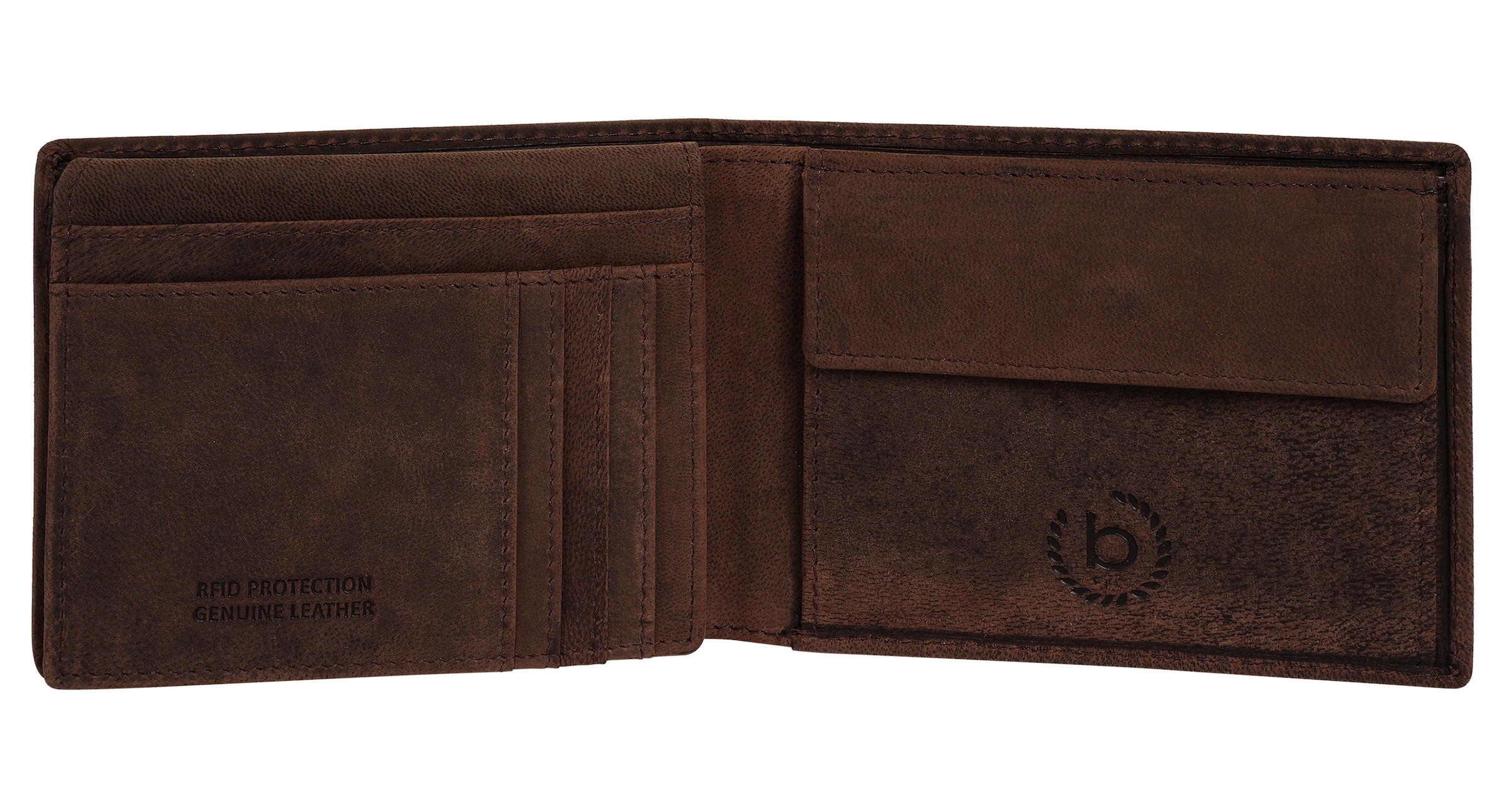 bugatti Geldbörse »LUCA« echt Leder