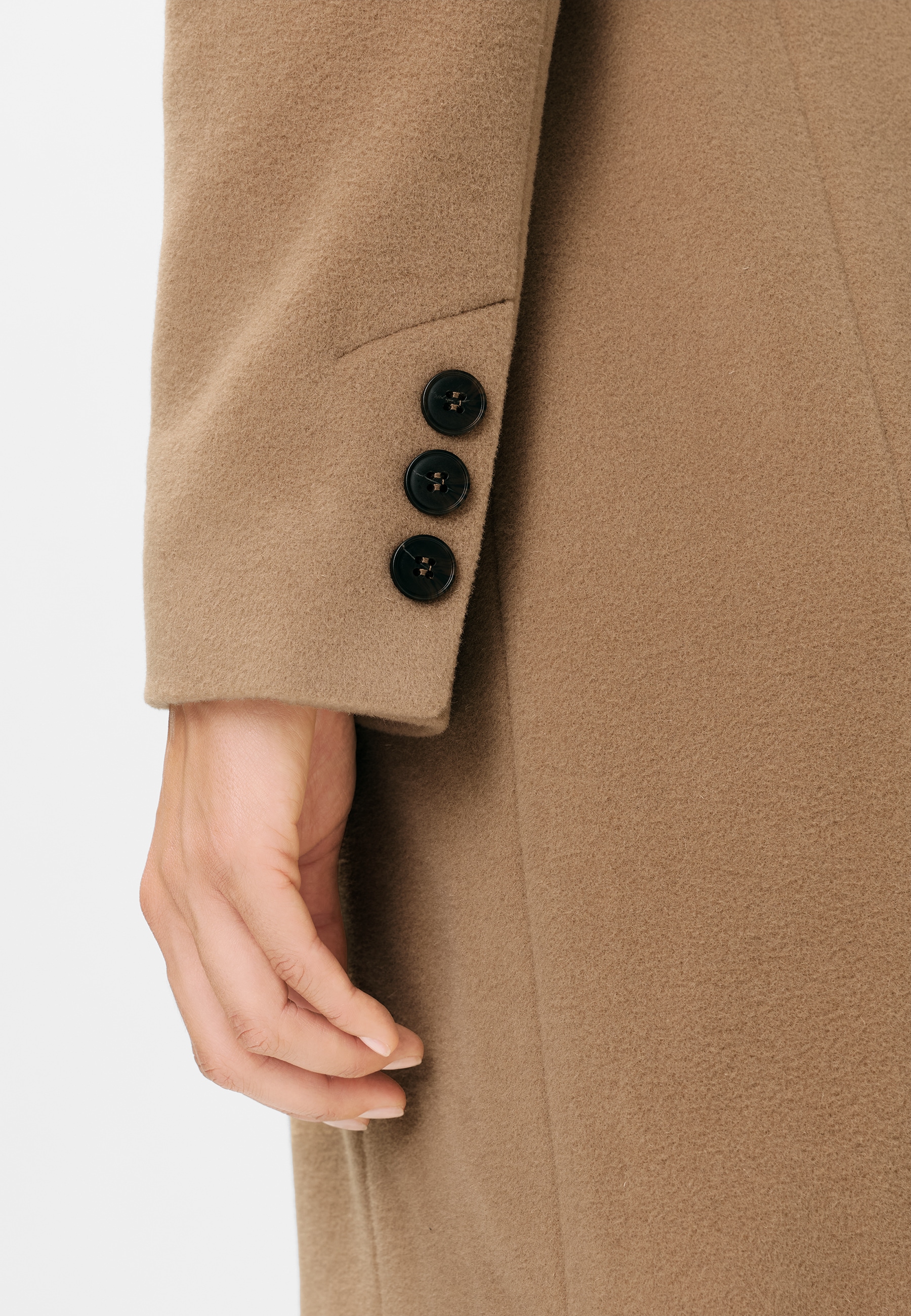 Fuchs Schmitt Manteau court mélange de laine avec proportion de cachemire